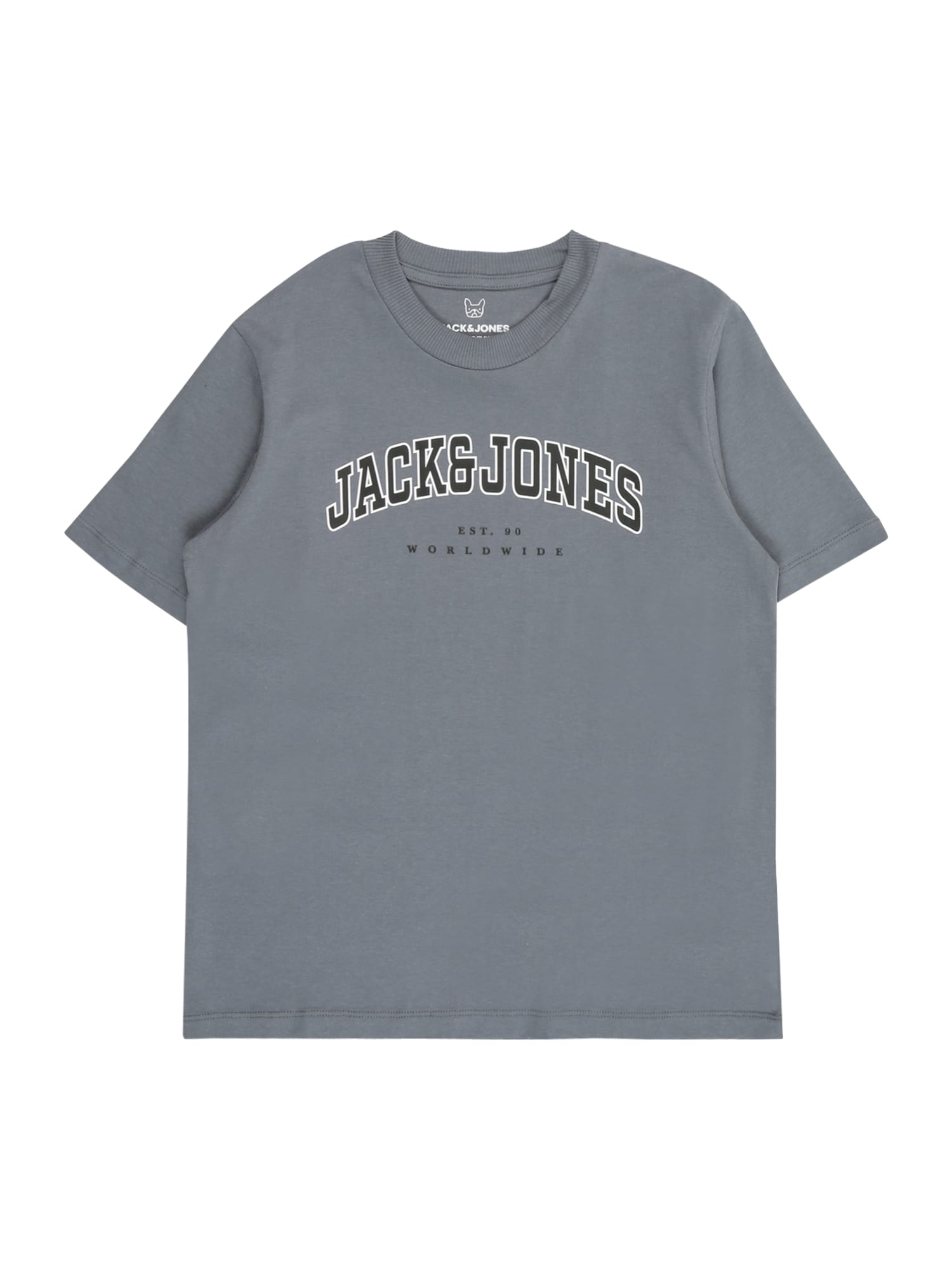 Jack & Jones Junior Póló 'JJECALEB'  füstkék / fekete / fehér akciós termékkép 1