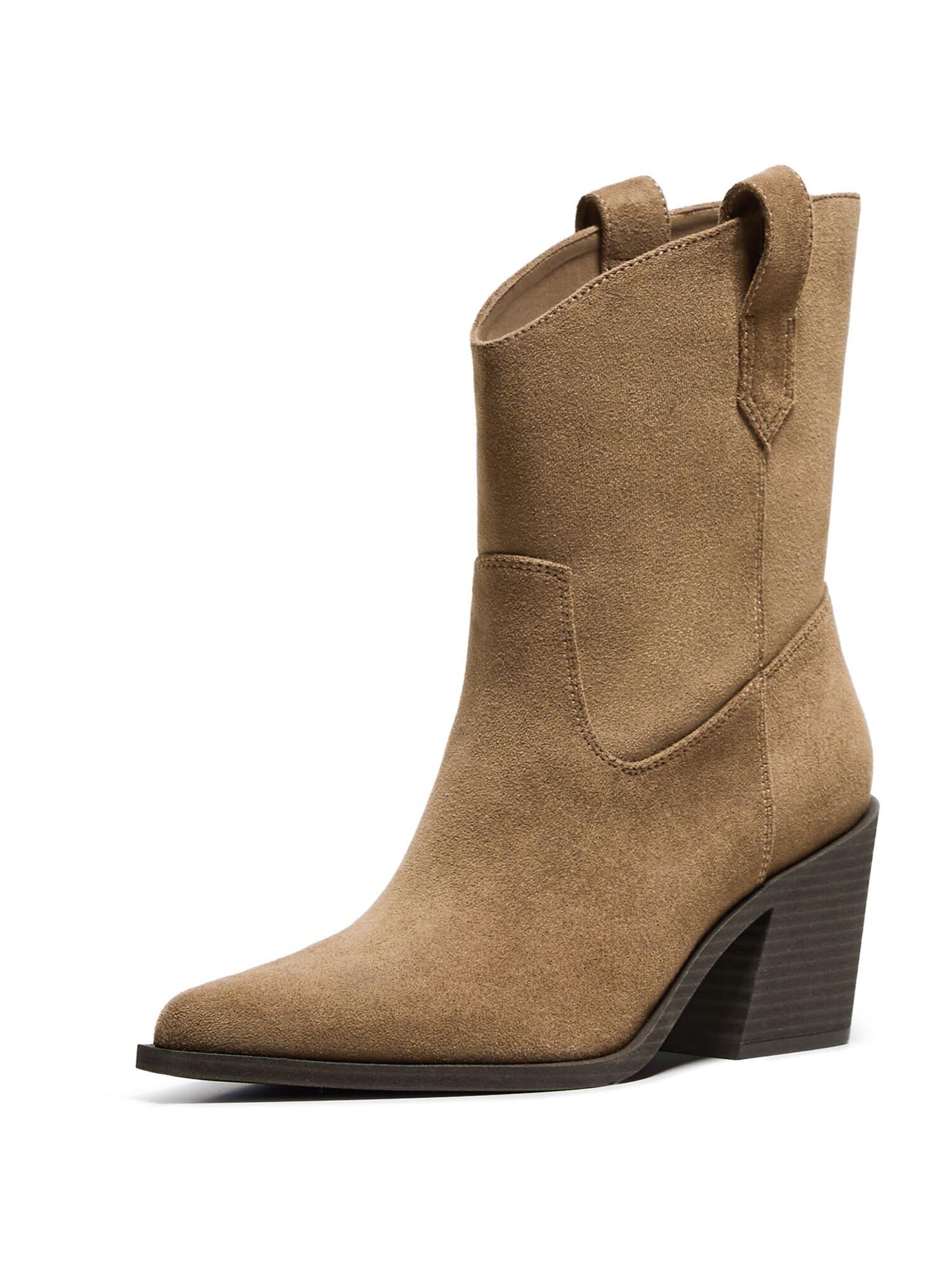 Bershka Cowboy csizmák  homok akciós termékkép 1