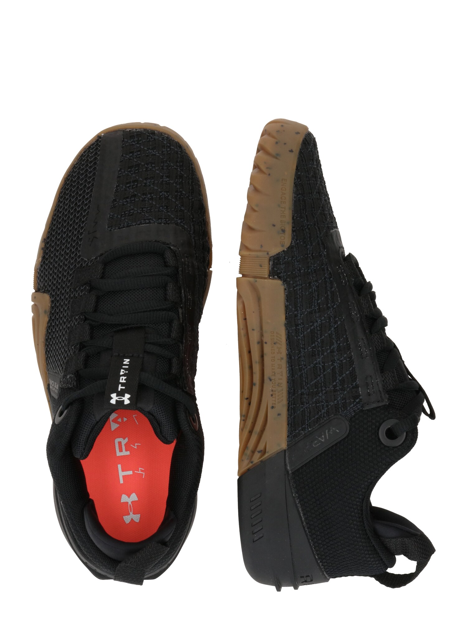 UNDER ARMOUR Sportcipő 'Reign 6'  fekete / fehér termék 2. képe