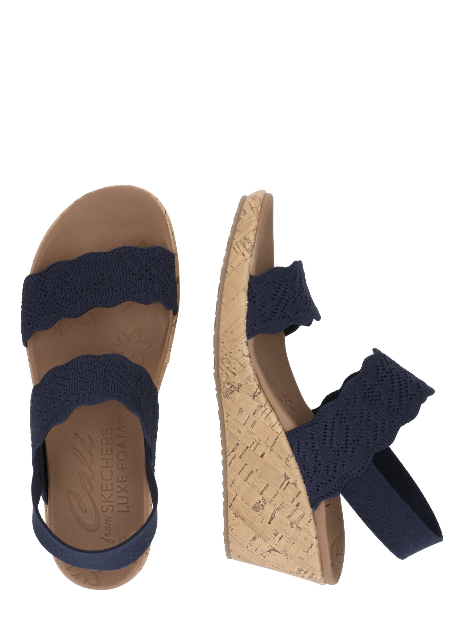 SKECHERS Szandálok 'BEVERLEE - TIMELESS TOUCH'  tengerészkék termék 2. képe