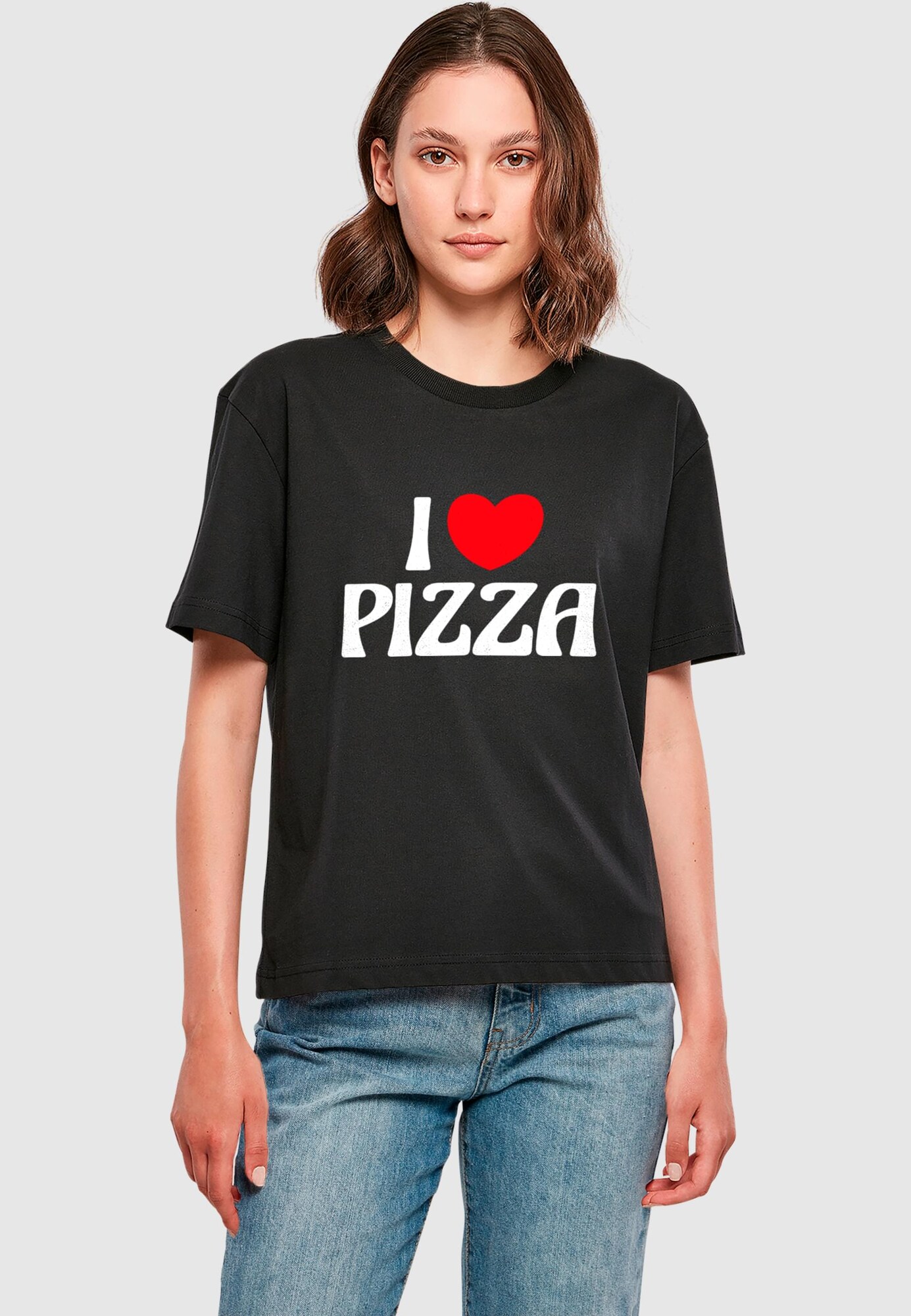Thumbnail - Miss Tee T-Shirt Pizza Love