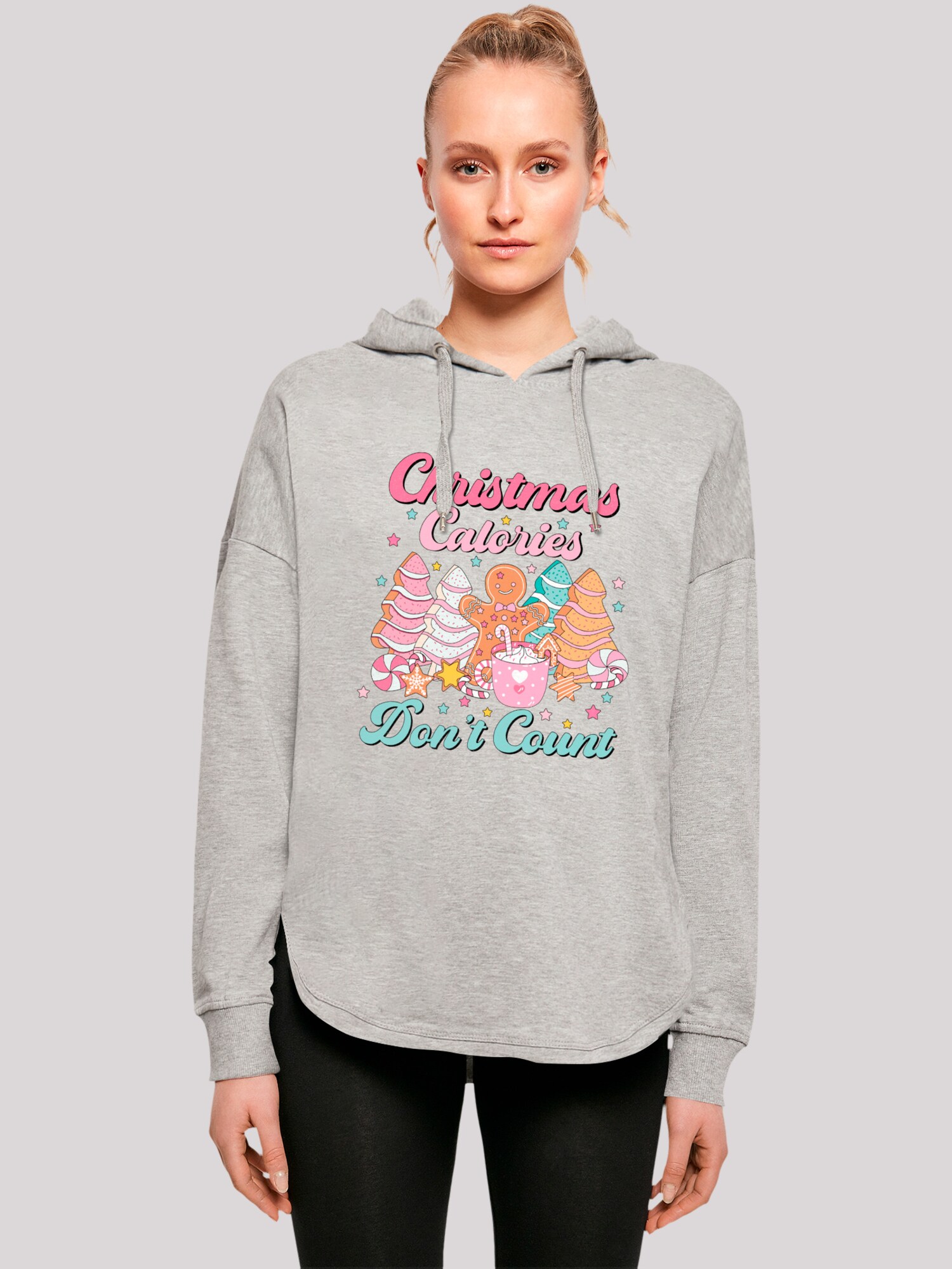 Thumbnail - F4NT4STIC Sweatshirt Christmas Calories Dont Count Candy