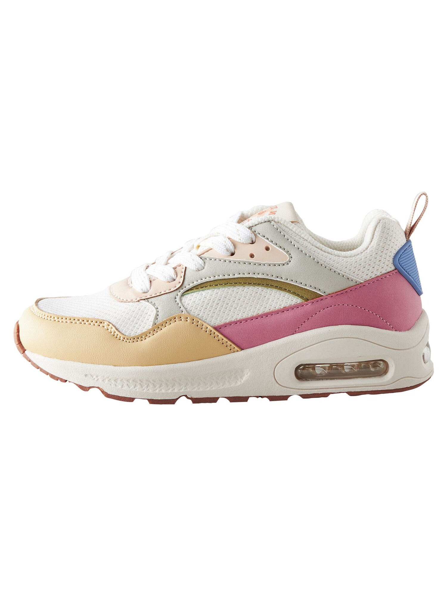 Next Sneaker  galben lămâie / gri / roz / alb