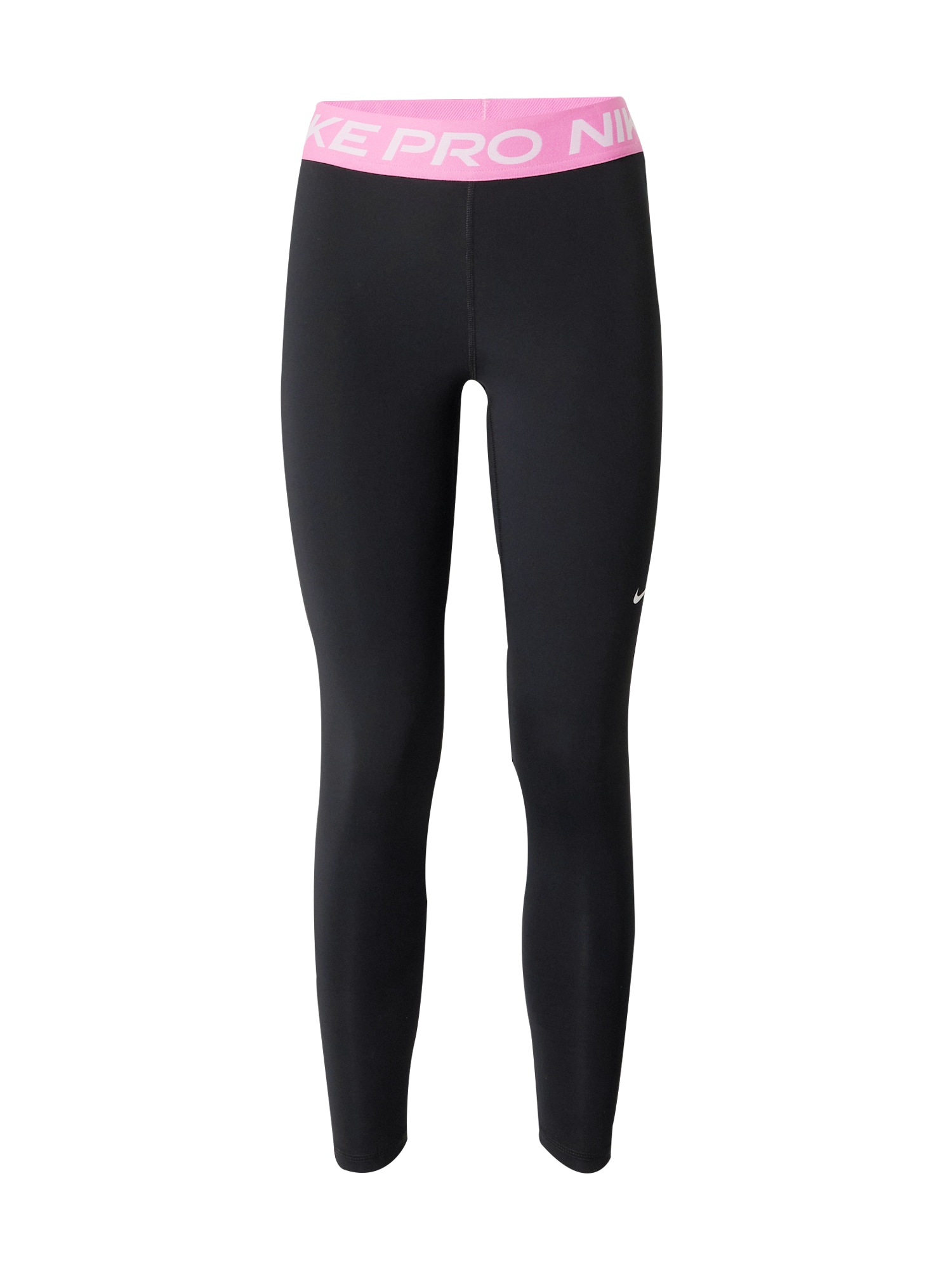 NIKE Pantaloni sport Pro  roz deschis / negru / alb