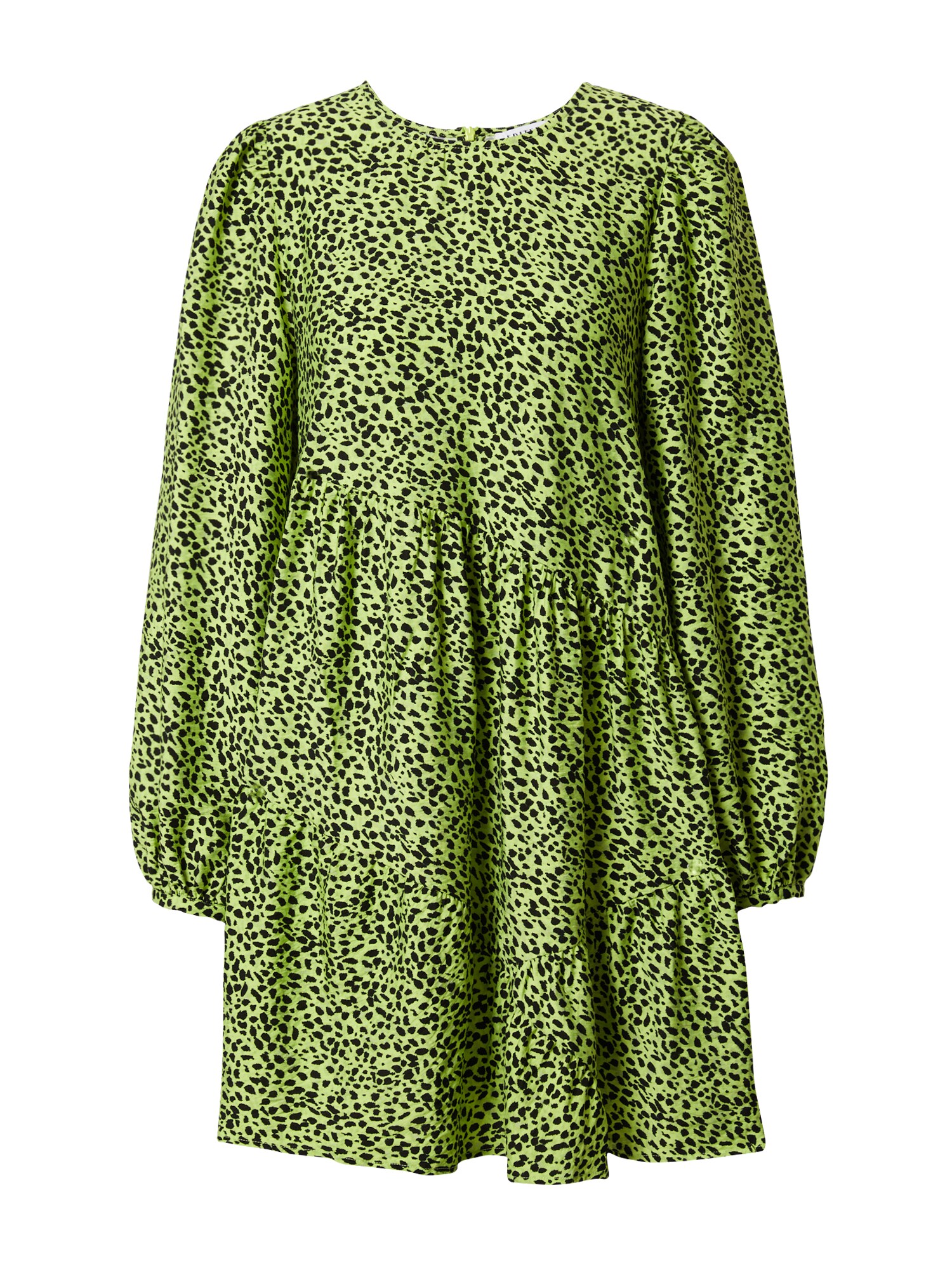 EDITED Rochie Lil  verde limetă
