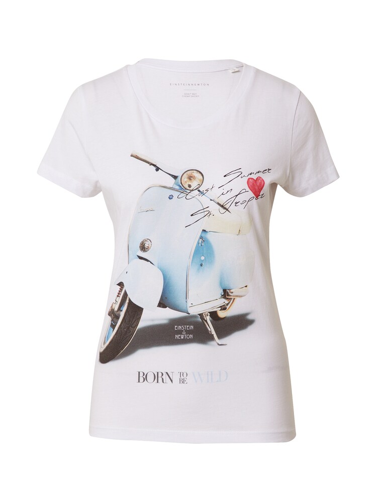 EINSTEIN & NEWTON T-Shirt Damen Größe S mischfarben / weiß