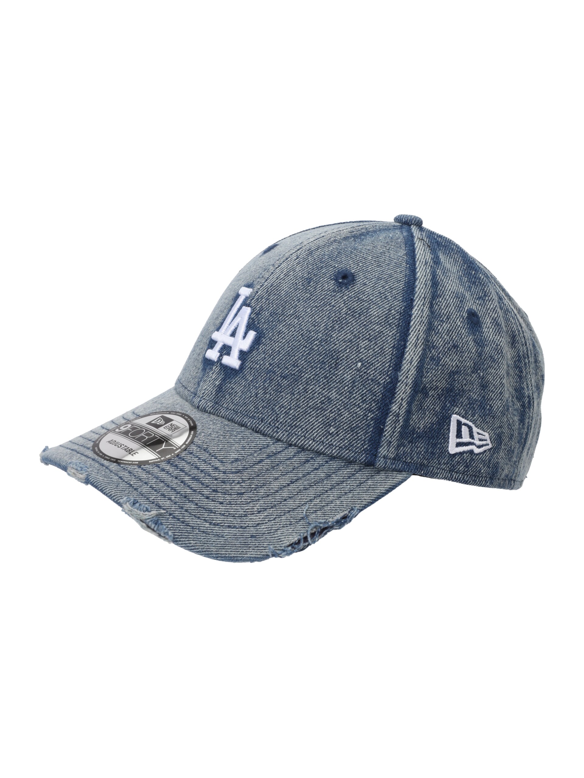 NEW ERA MLB Blå adjustable Keps Los Angeles Dodgers Acid Wash Denim 9FORTY Blue Adjustable herr – bild 2