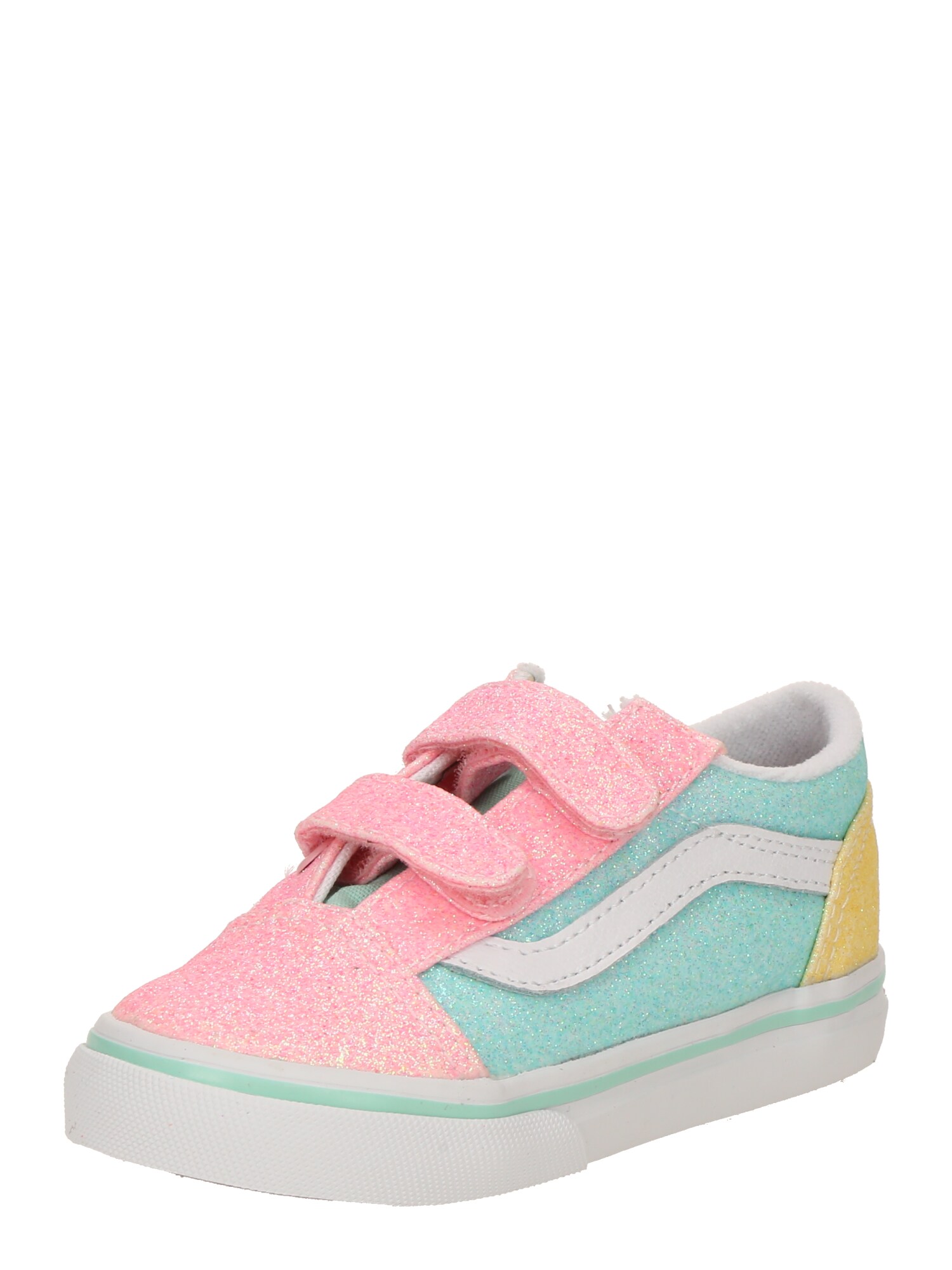 VANS Sportcipő 'OLD SKOOL V'  türkiz / sárga / rózsaszín / fehér akciós termékkép 1
