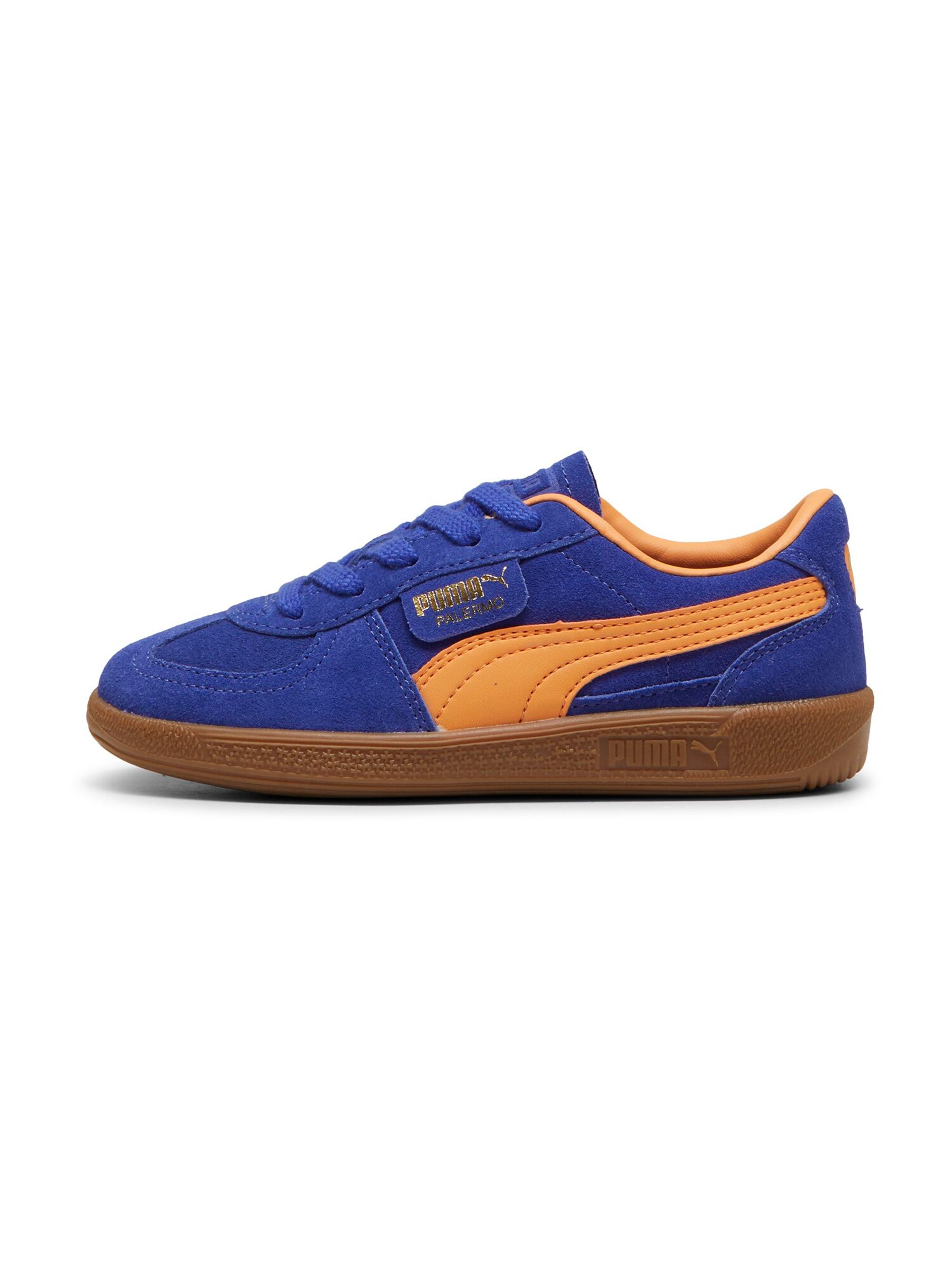 PUMA Tenisky 'Palermo'  enciánová / oranžová