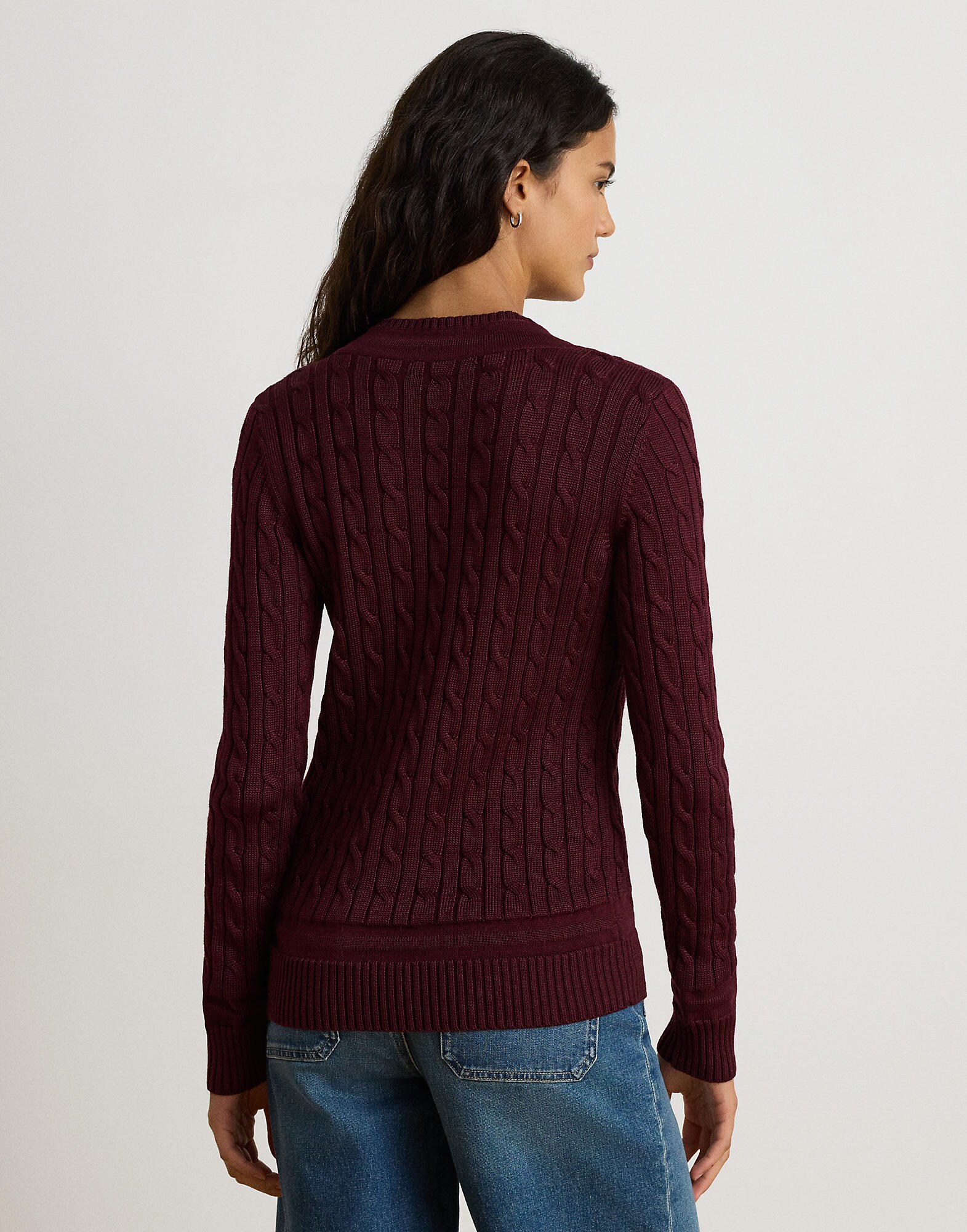 Lauren Ralph Lauren Jersey 'MEREN' burdeos – imagen 3