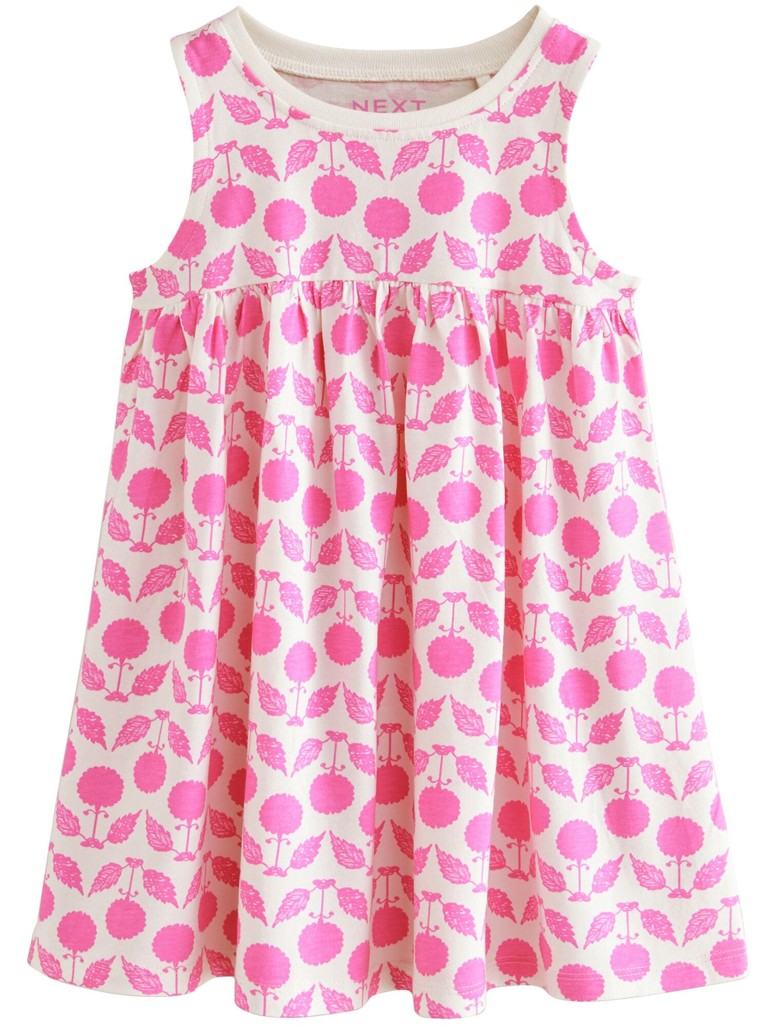 Next Rochie  roz / alb