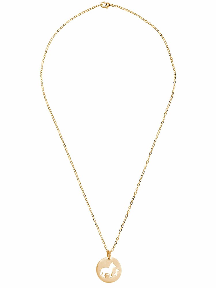 Gemshine Kette Damen Größe 45 gold