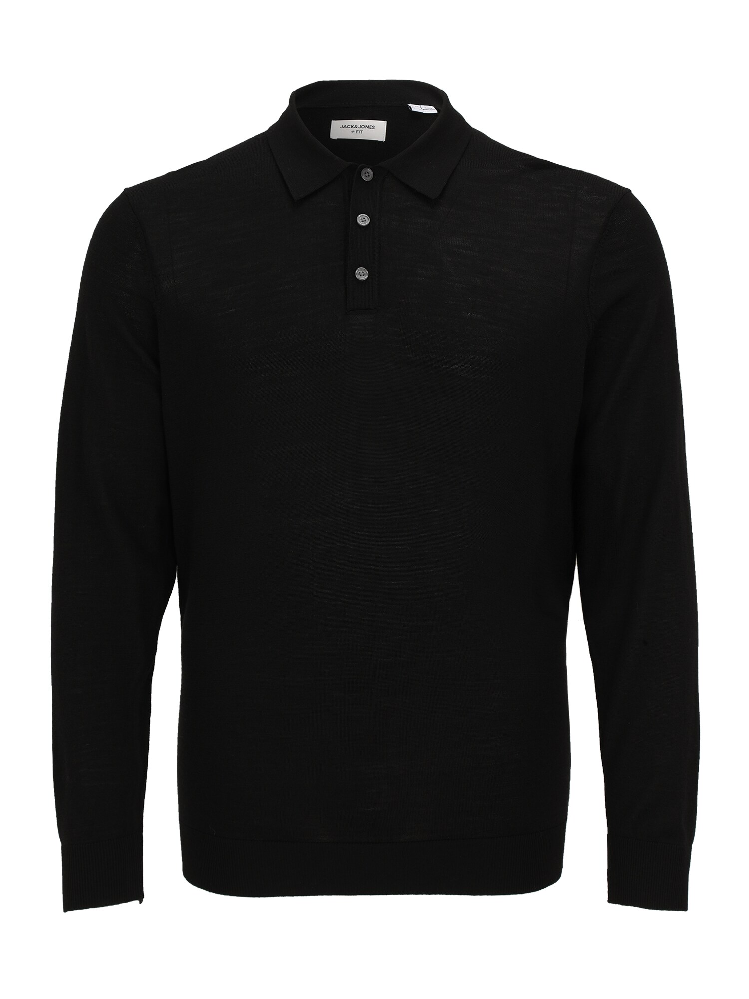 Jack & Jones Plus Pulover JPRBLAMERINO  negru