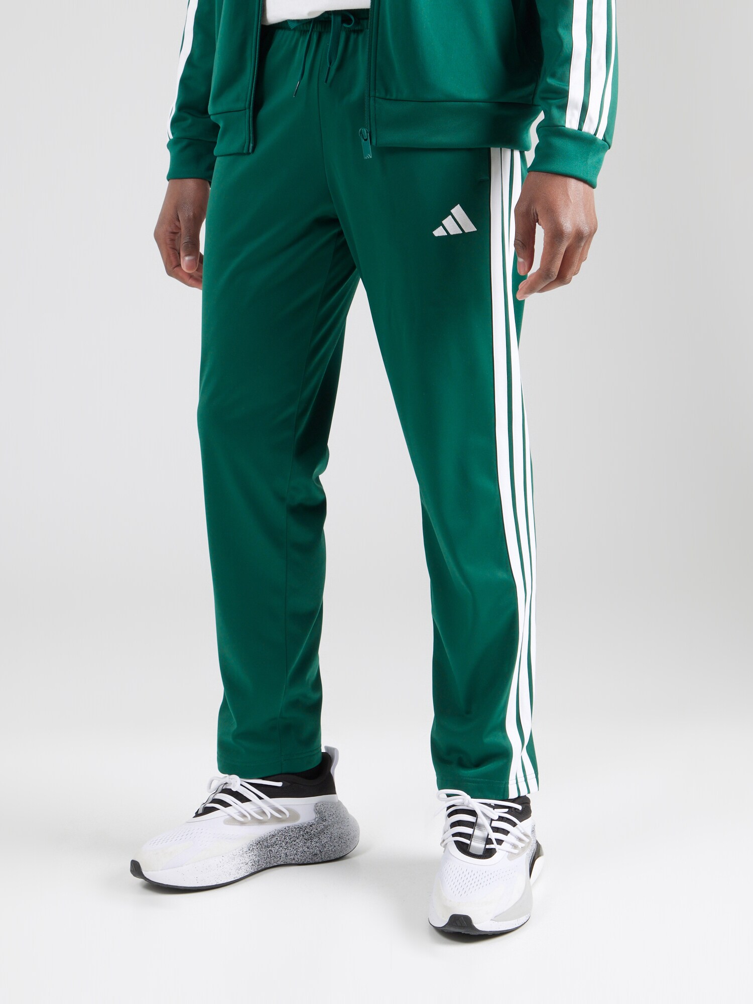 ADIDAS SPORTSWEAR Sportnadrágok '3S'  smaragd / fehér termék 2. képe