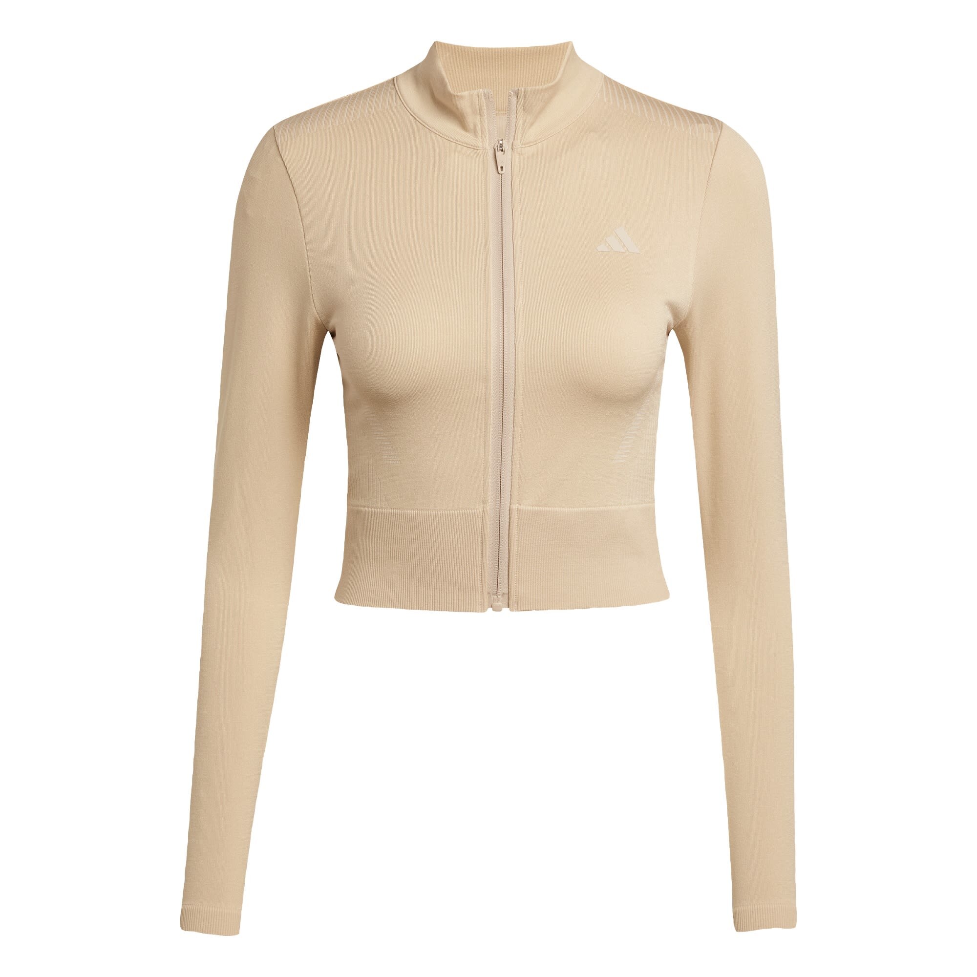 ADIDAS PERFORMANCE Hanorac tricotat Essentials  bej deschis