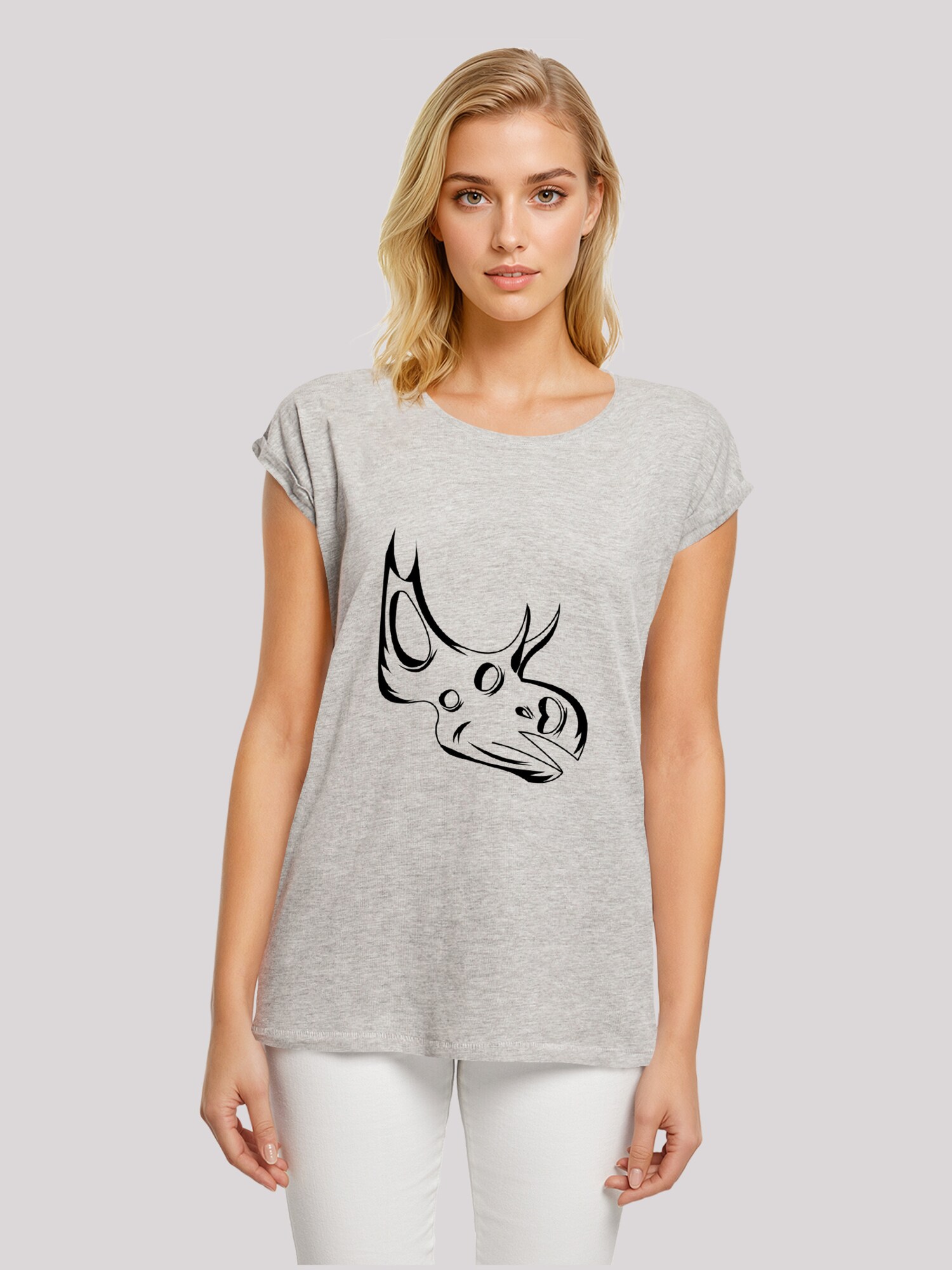 Thumbnail - F4NT4STIC T-Shirt Dinosaurier Sinoceratops Skull