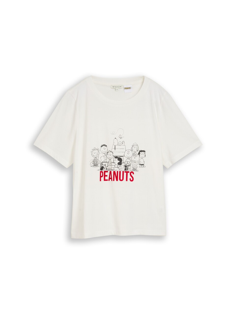 T-shirt blodröd / svart