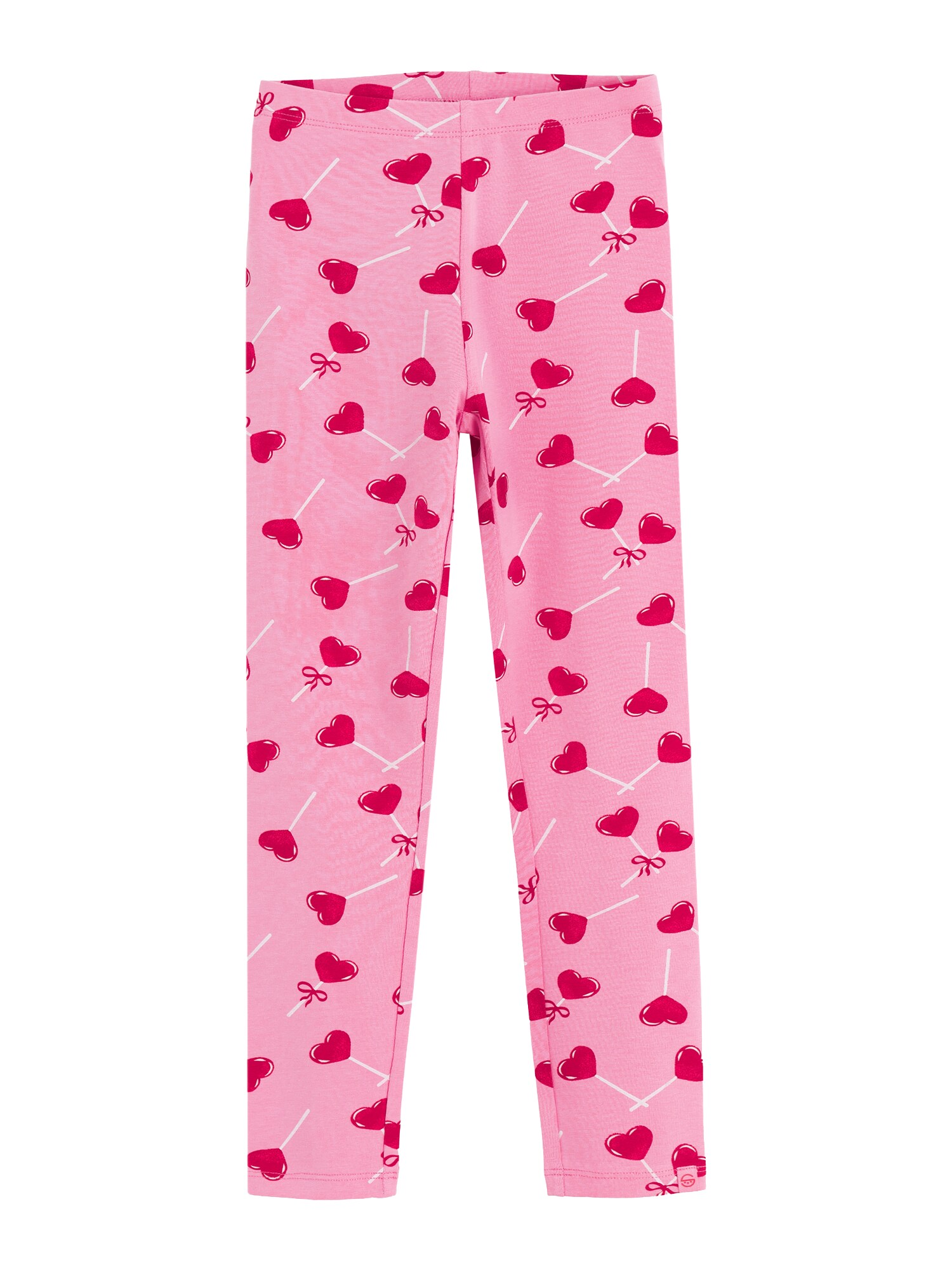 Cool Club Leggings  roz / roșu cireș / alb