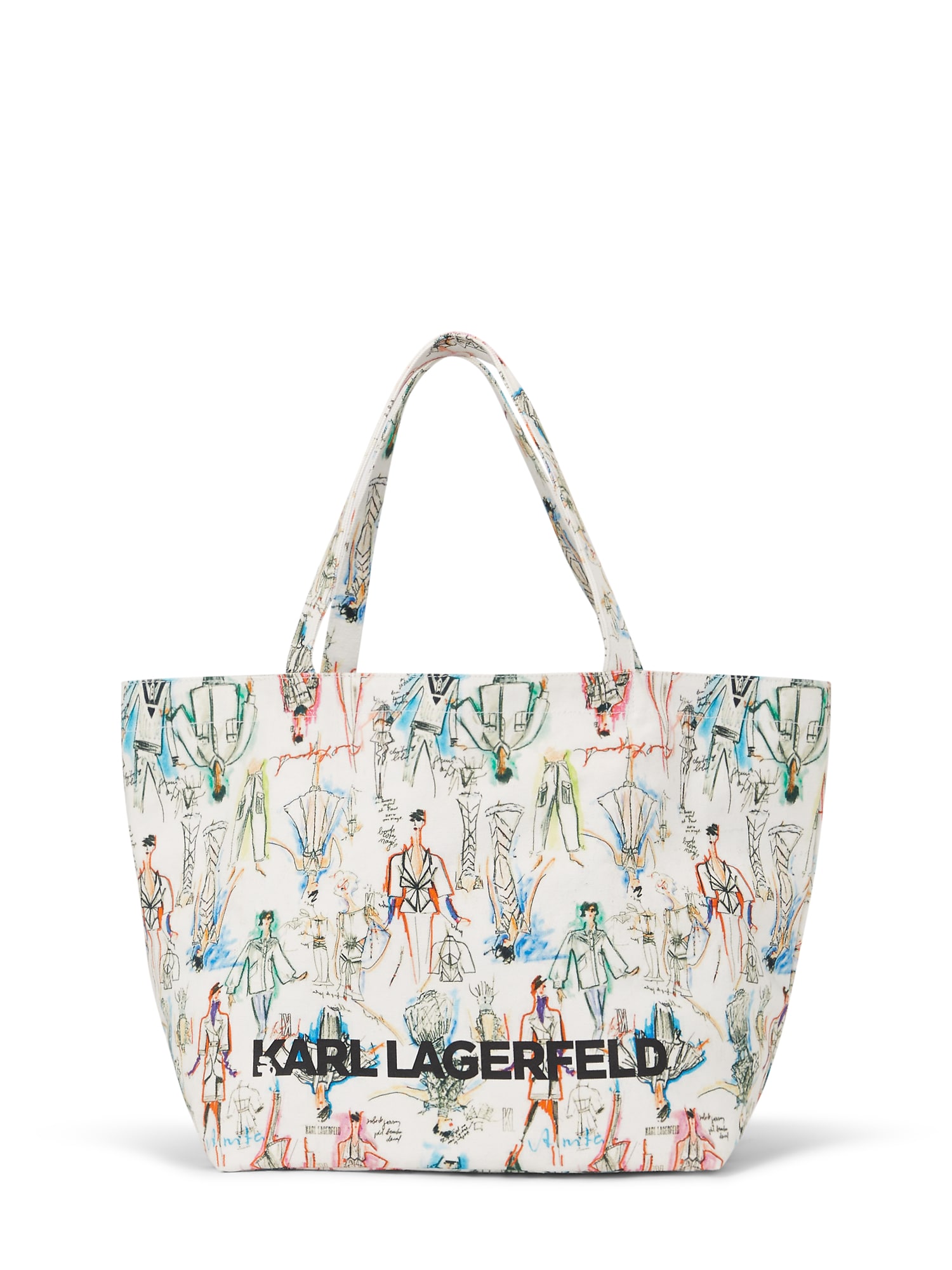 Karl Lagerfeld Shopper  zmiešané farby / biela