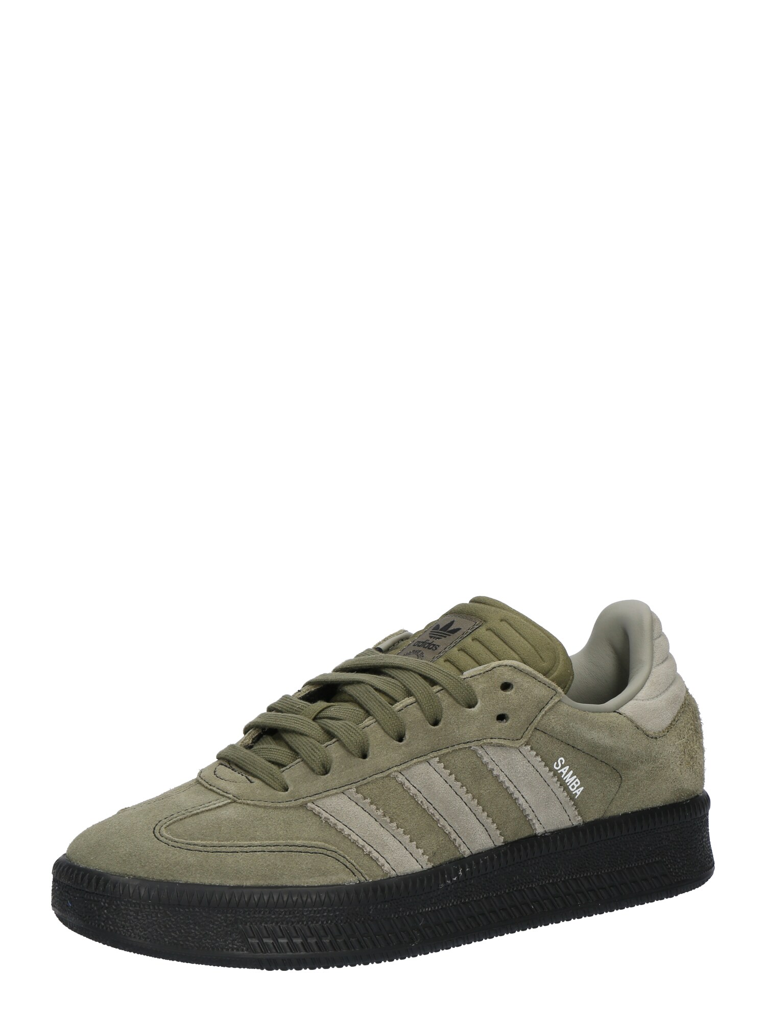 ADIDAS ORIGINALS Sneaker low 'SAMBA XLG'  lysegrå / oliven / hvid