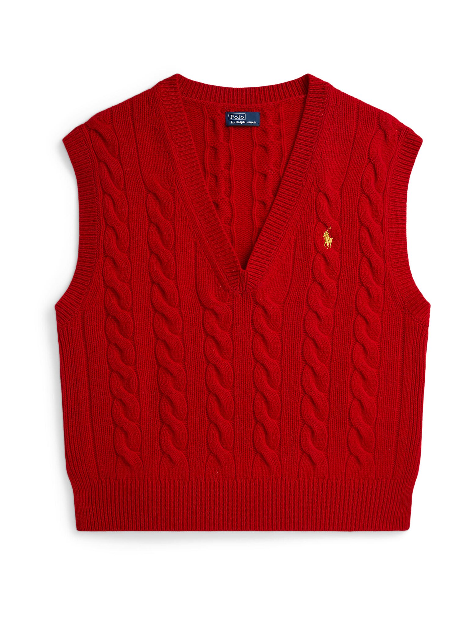Polo Ralph Lauren Pulover  galben / roșu