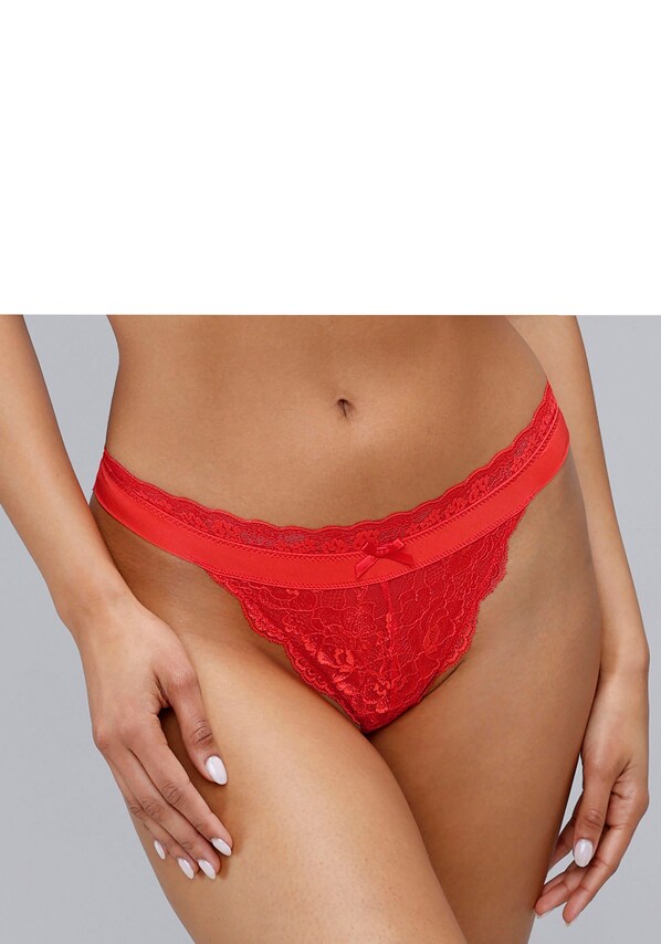 LASCANA, String bugyik, piros, 3 kép a 5 közül