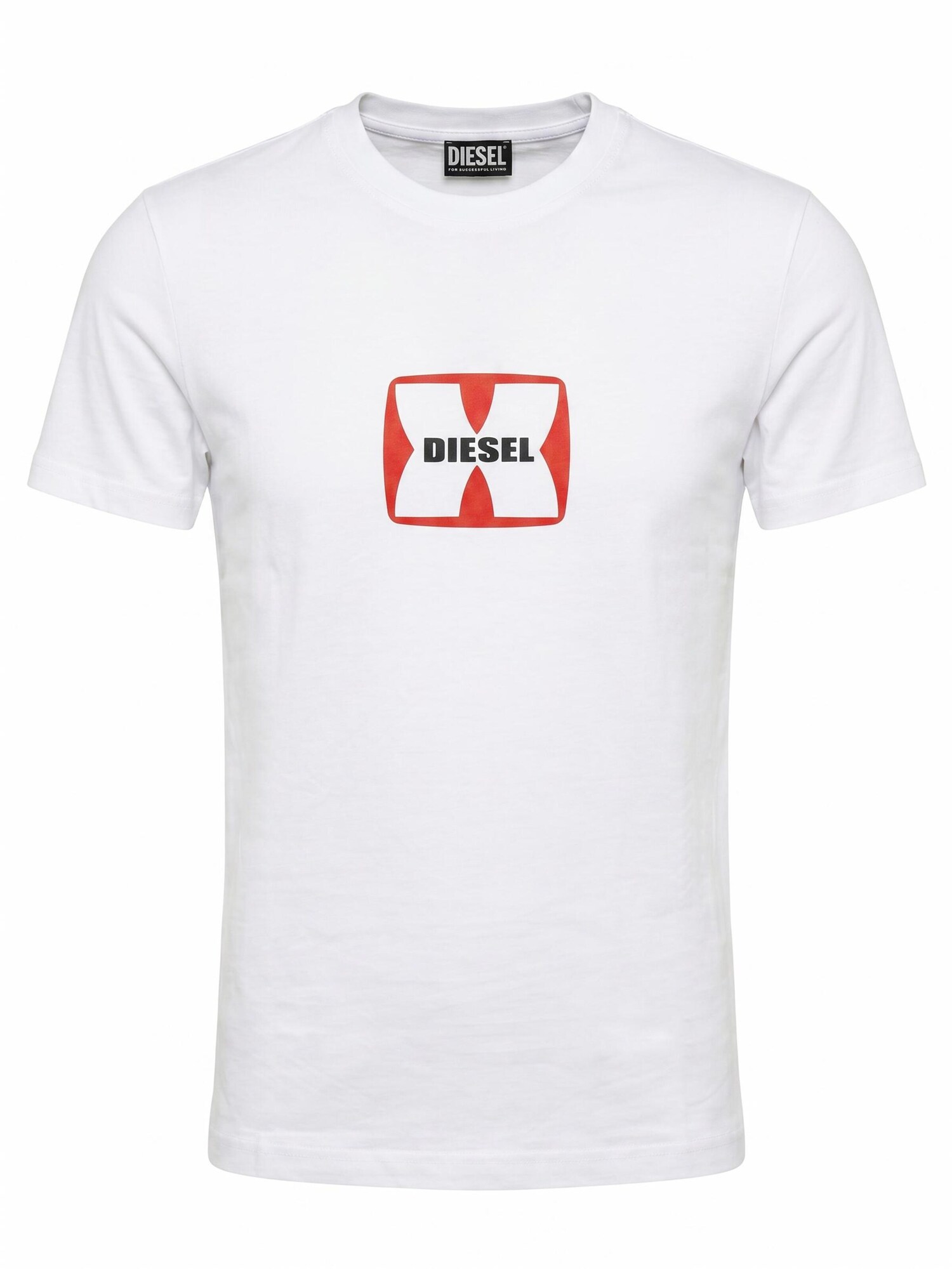 DIESEL Tricou T-DIEGOR-K47 alb