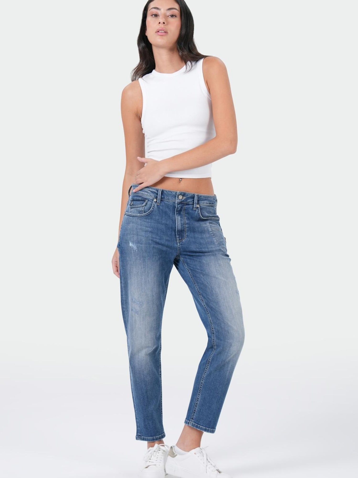 M.O.D MIRACLE OF DENIM Traperice plava