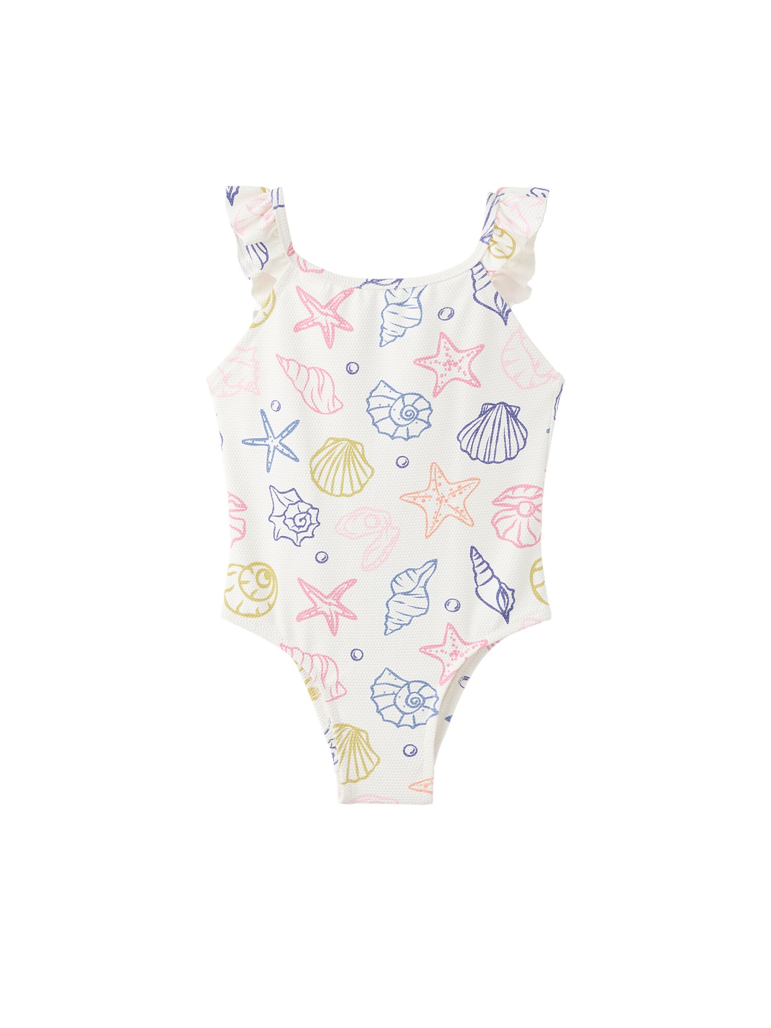 MANGO KIDS Jednodielne plavky 'CAPRIBG'  enciánová / jablková / ružová / biela