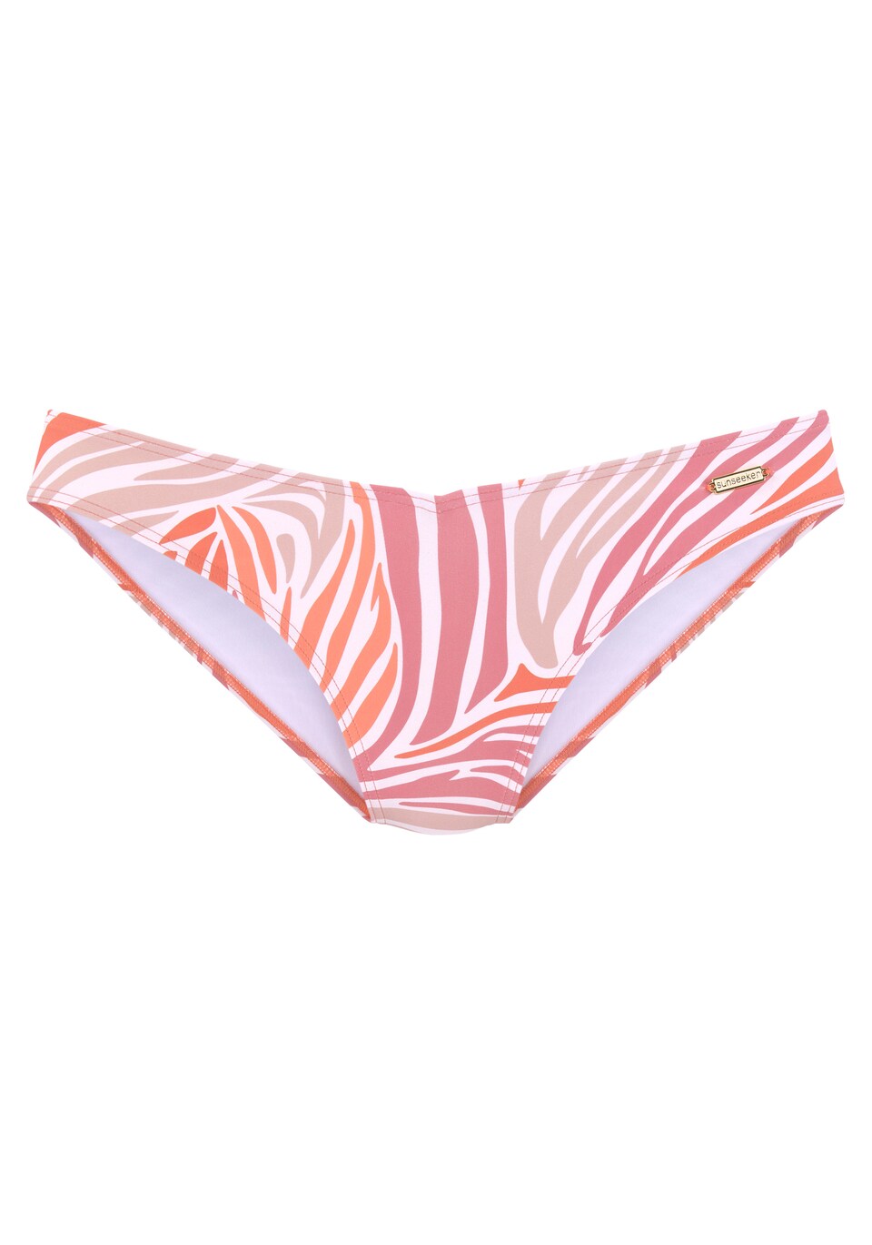 Bikiniunderdel mörkorange / rosé / puder