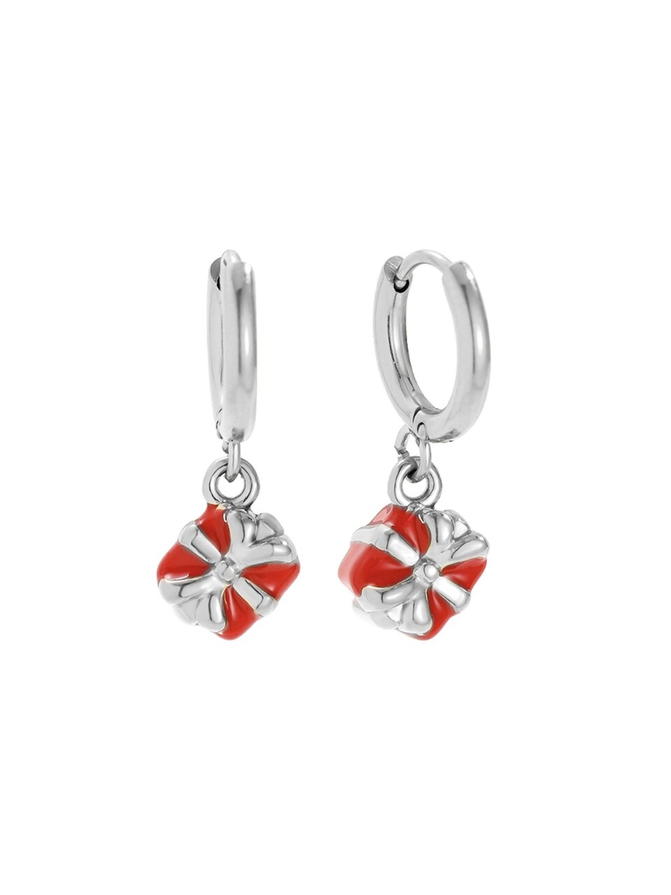 Örhängen 'RUBY BOW'