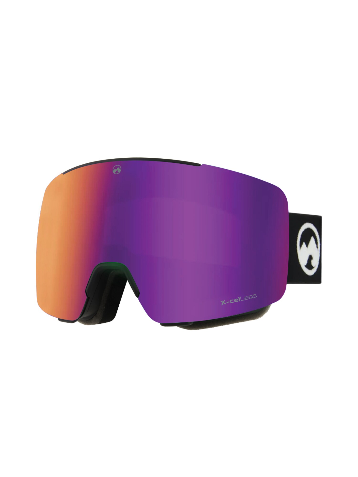 Mowmow Attrezzatura sportiva 'MowMow LOCAL Ski Goggles - Free Bonus Lens - Magnetic - ECO: Bioresin Frame & Recycled - UV400'  lilla