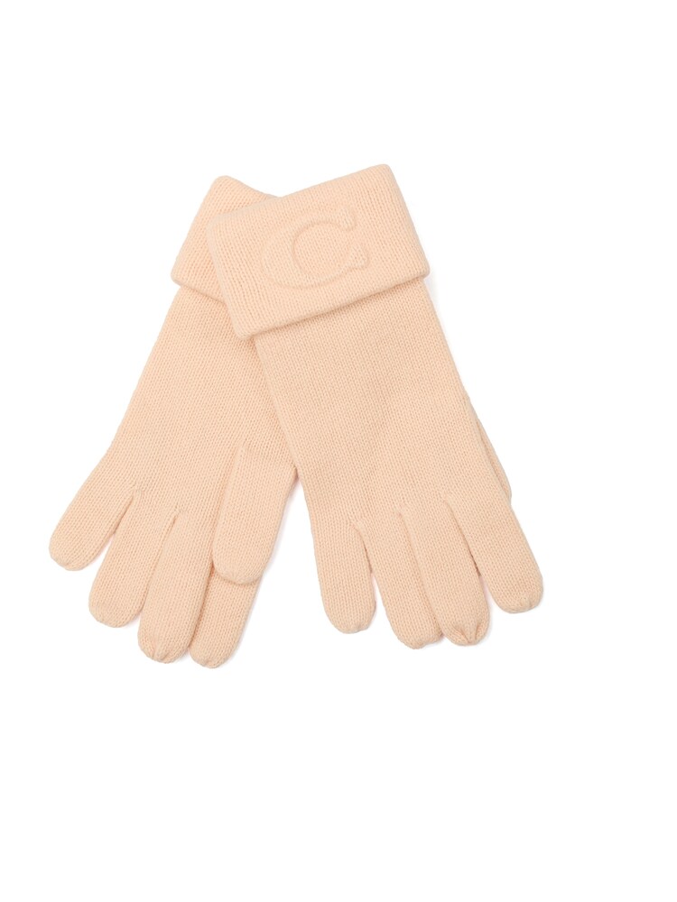 COACH Fingerhandschuhe Herren Größe S/M puder