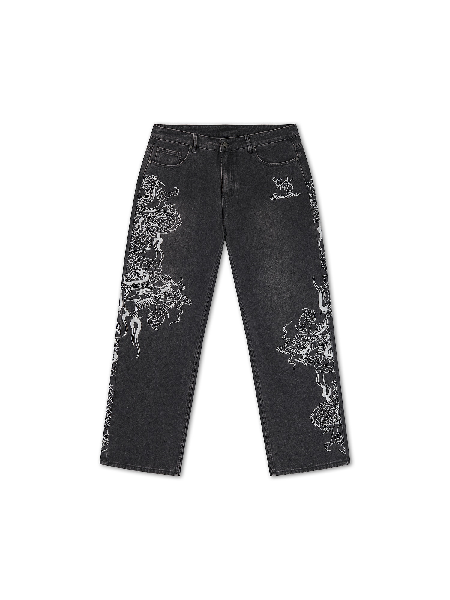 Ed Hardy Jeans negru
