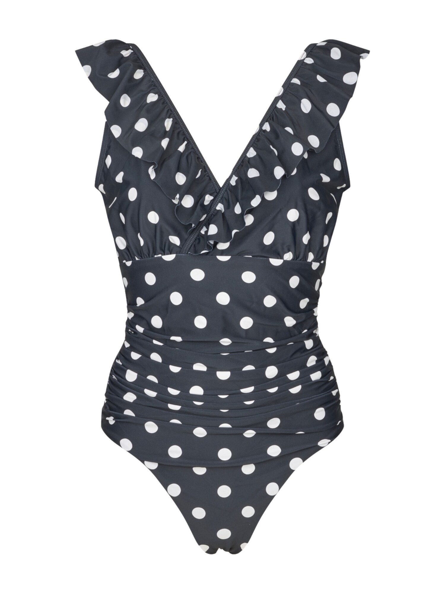 Crās Traje de baño ' Agnascras '  negro / blanco