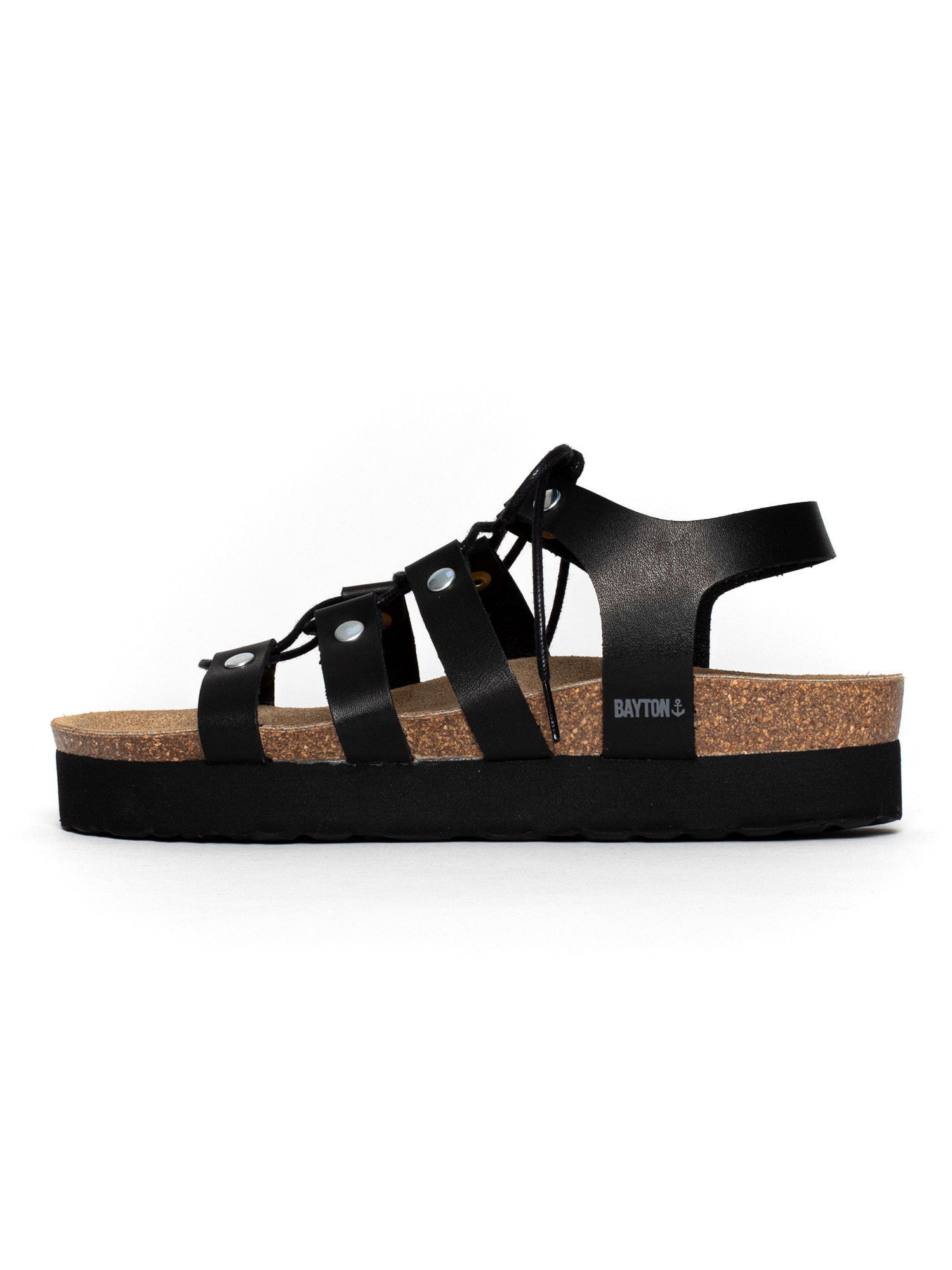 Bayton Remienkové sandále 'Jaen'  čierna