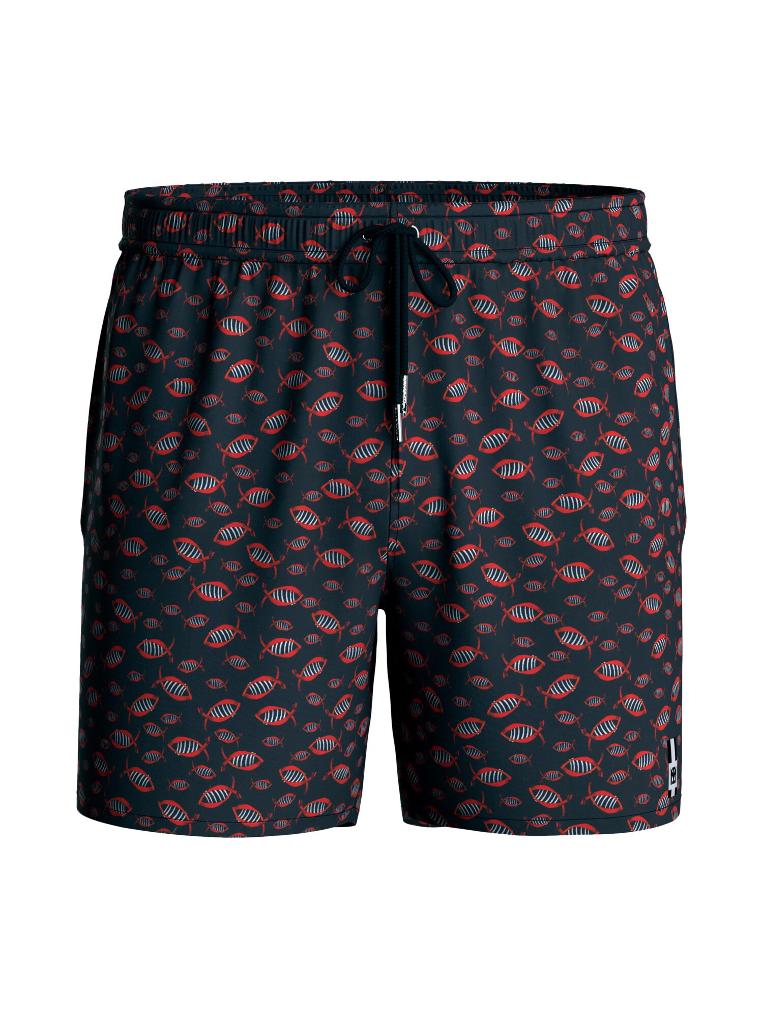 IMPETUS Bermudas  azul oscuro / rojo / blanco
