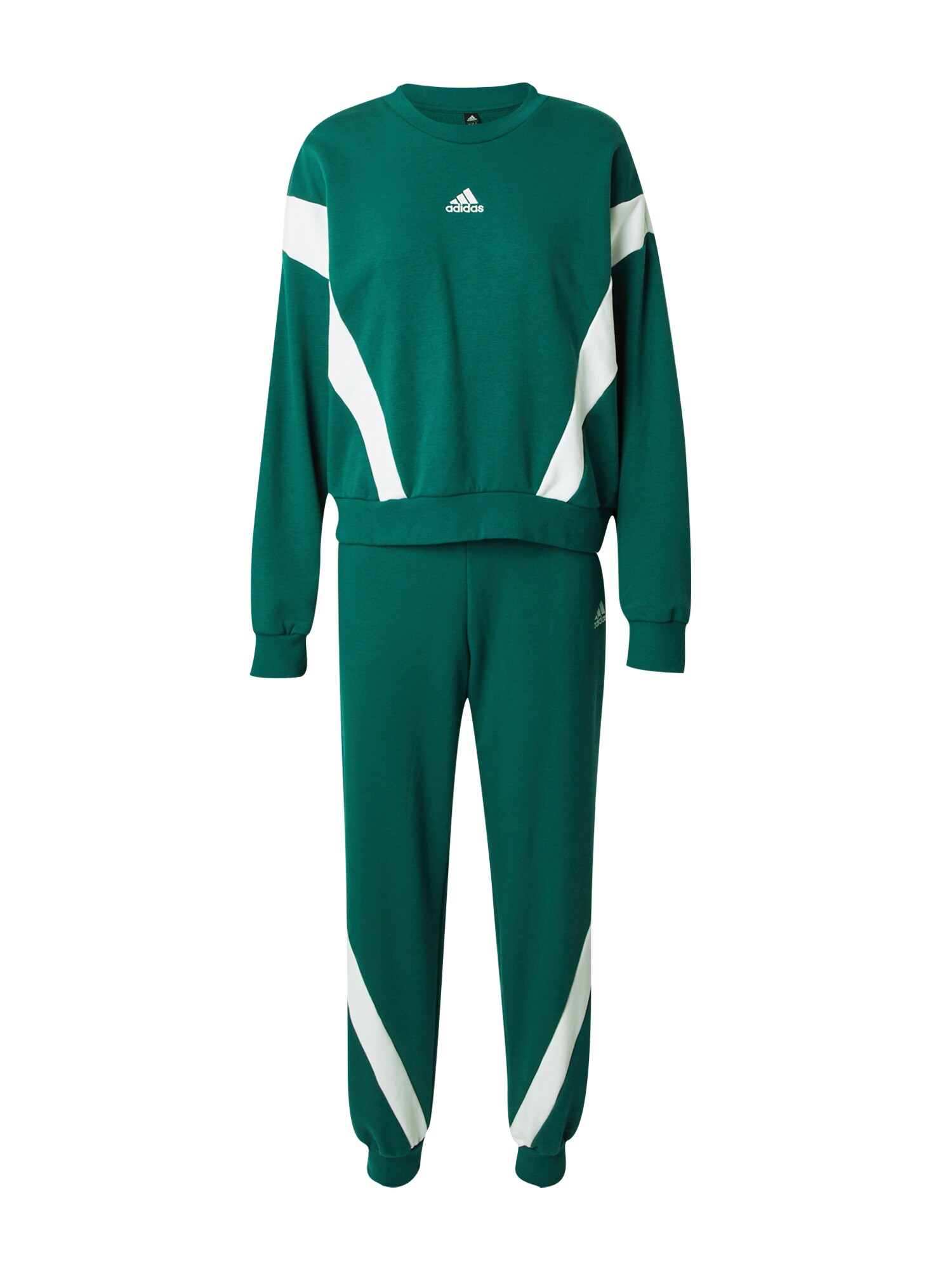 ADIDAS SPORTSWEAR Športna obleka 'Laziday'  zelena / bela