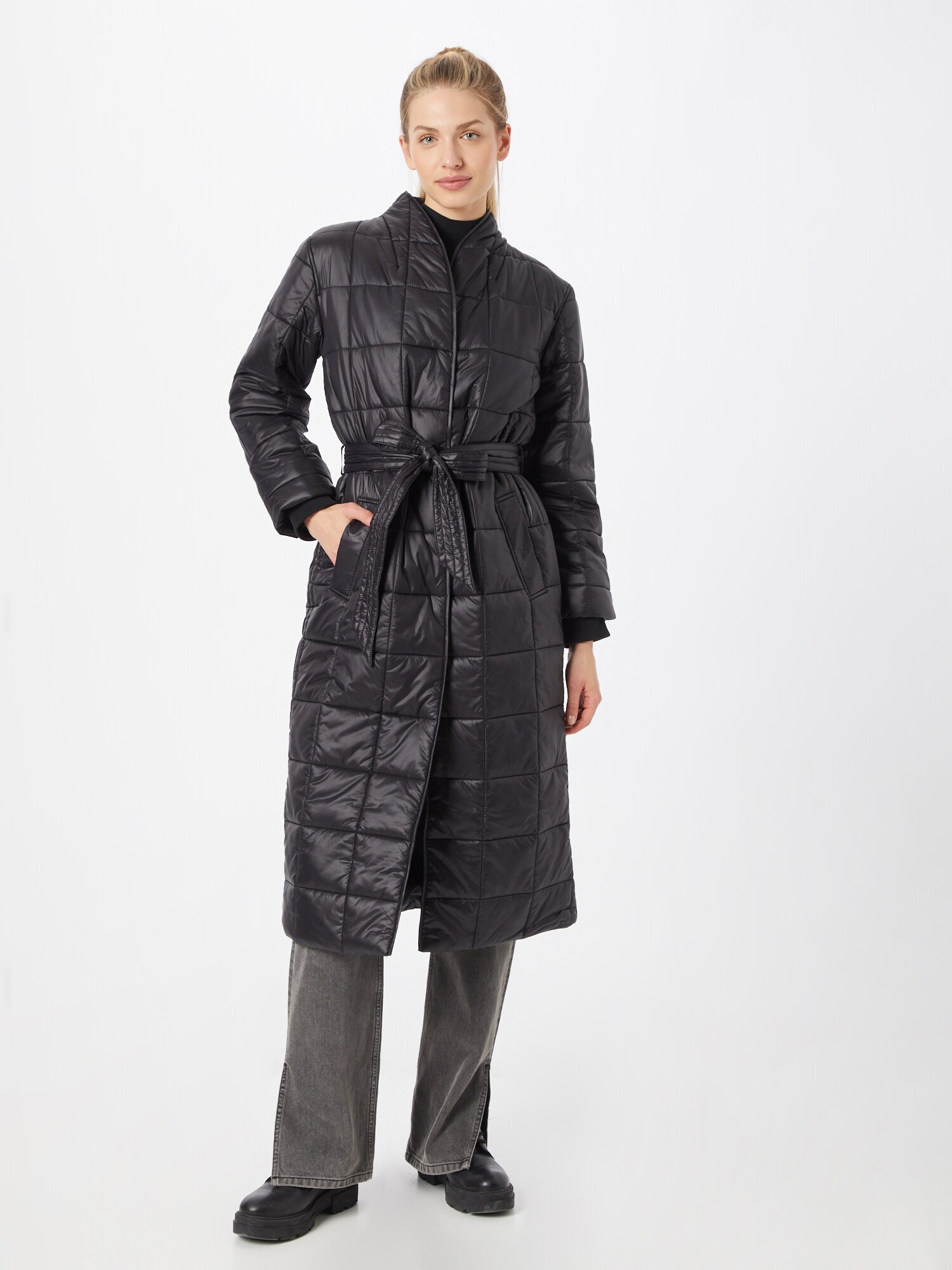 River Island Átmeneti kabátok  fekete termék 2. képe