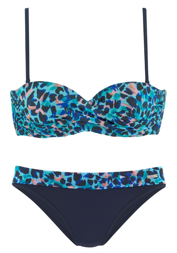 LASCANA, Bikini, kék, 3 kép a 3 közül