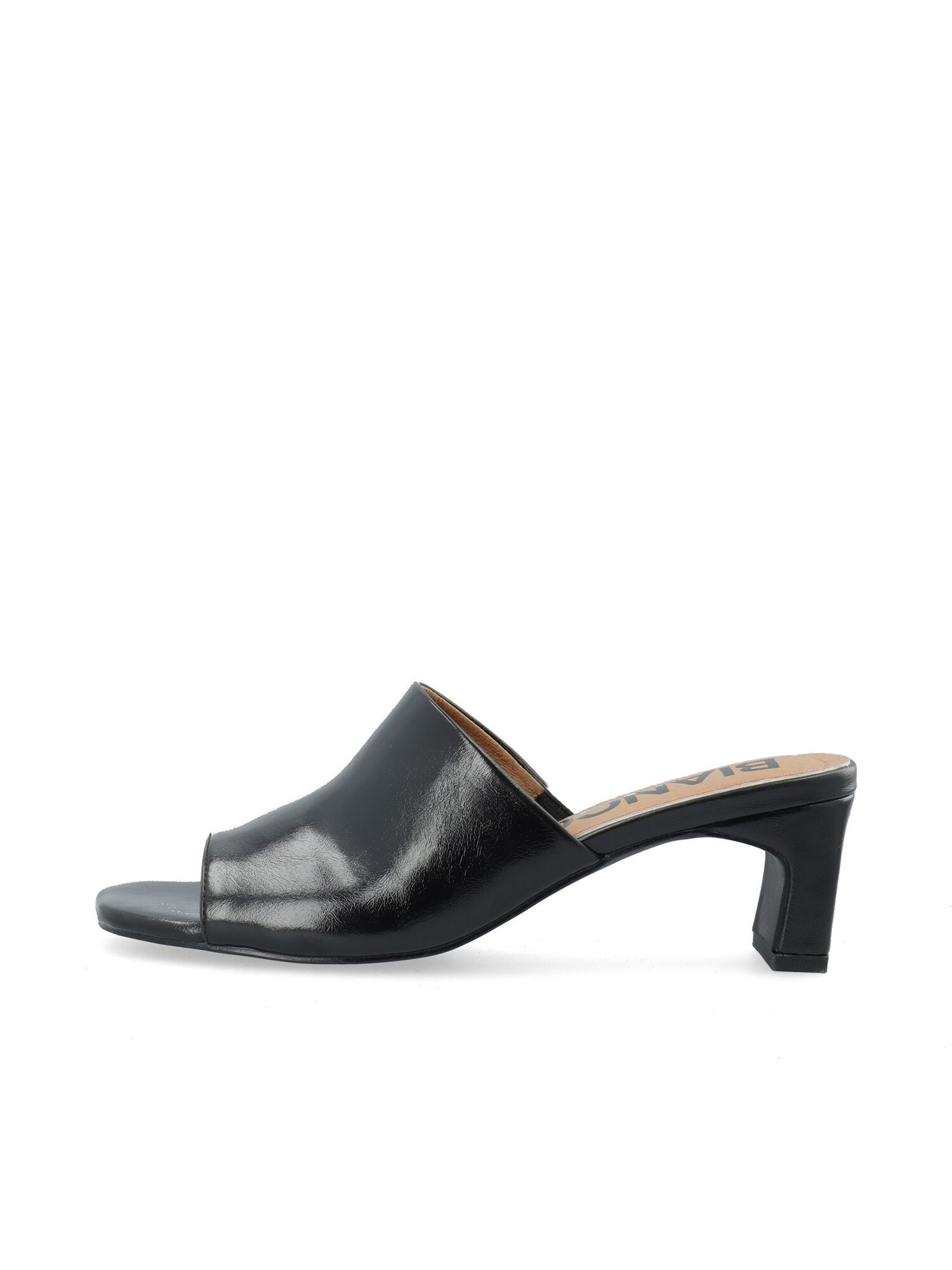 Bianco Zapatos abiertos 'Dina' negro