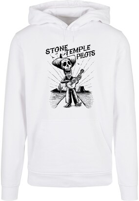 Merchcode Sweatshirt ‘Stone Temple Pilots’ Zwart / Wit