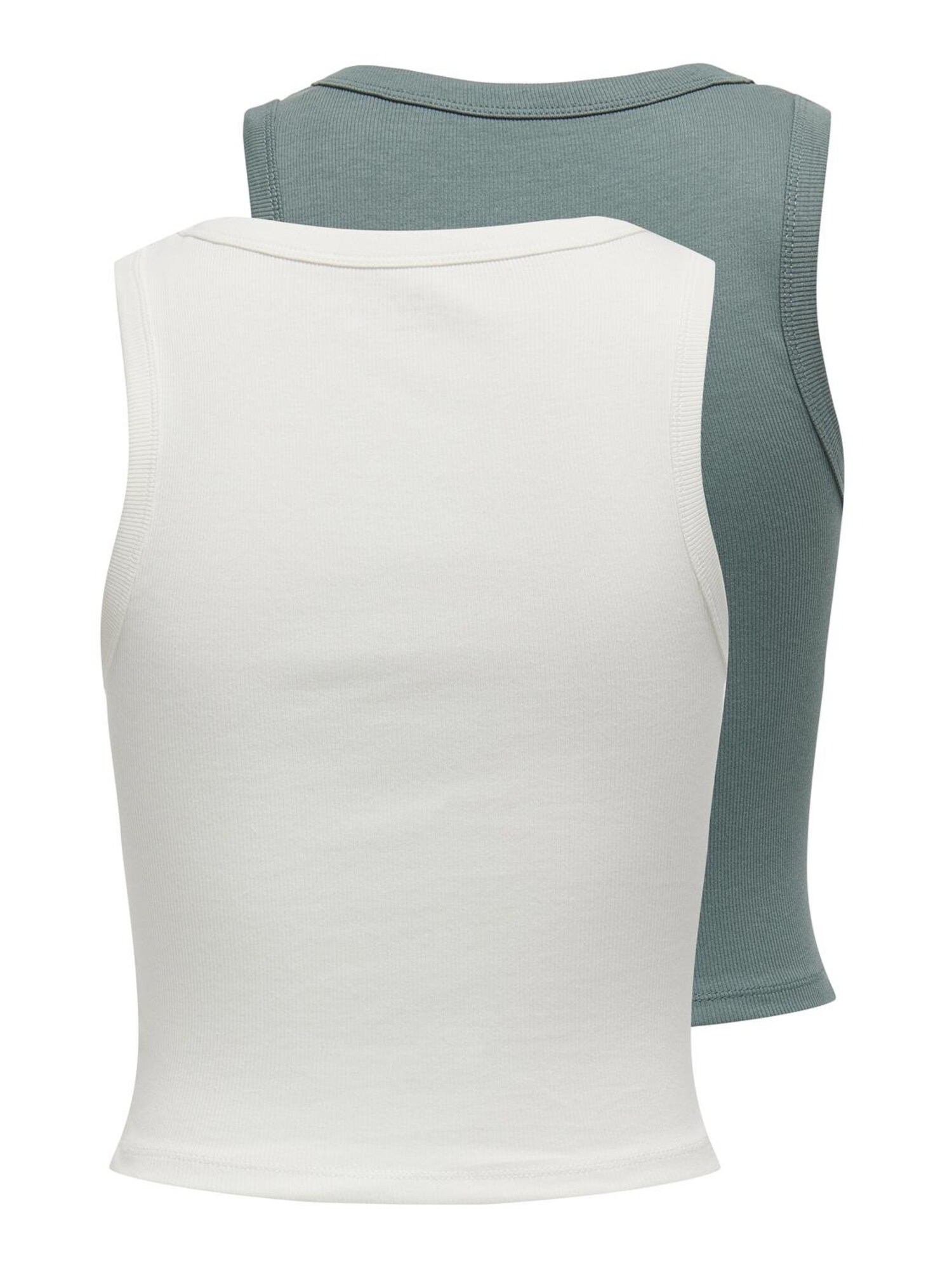 ONLY Top 'ONLEasy'  khaki / fehér termék 2. képe