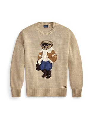 Polo Ralph Lauren Jersey  navy / marrón / marrón claro / negro