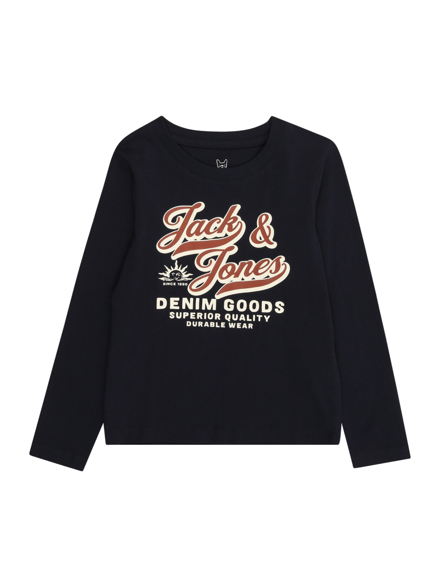 JACK & JONES MINI Póló  éjkék / rozsdavörös / fehér akciós termékkép 1