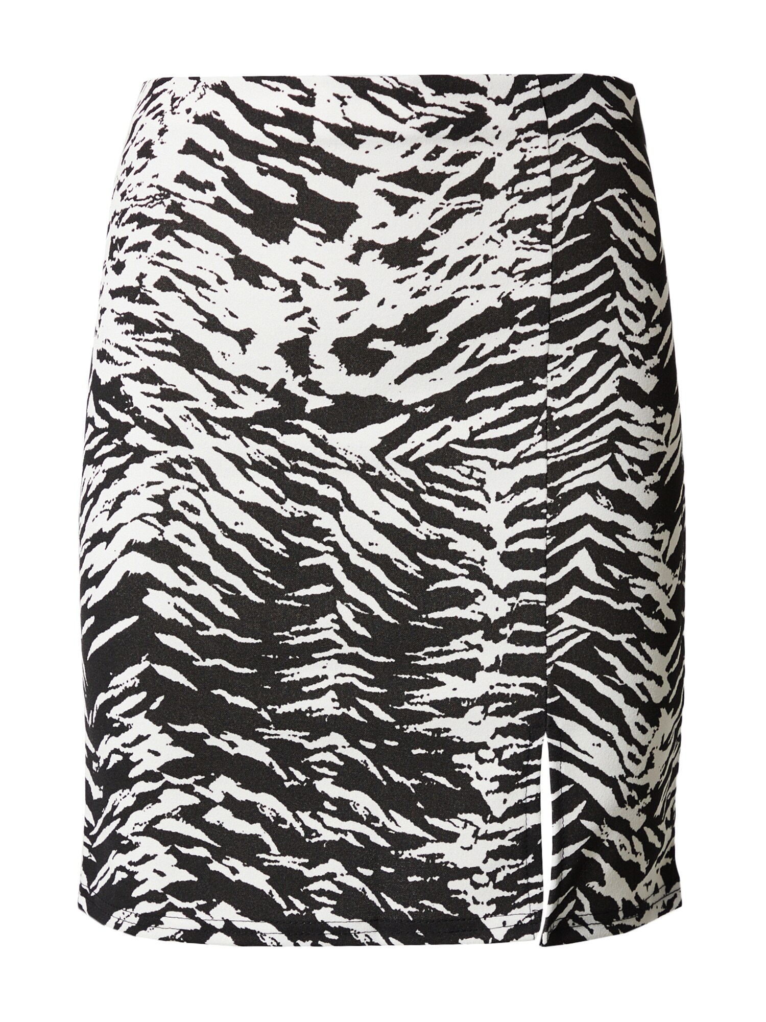 Nasty Gal Sukňa  čierna / biela