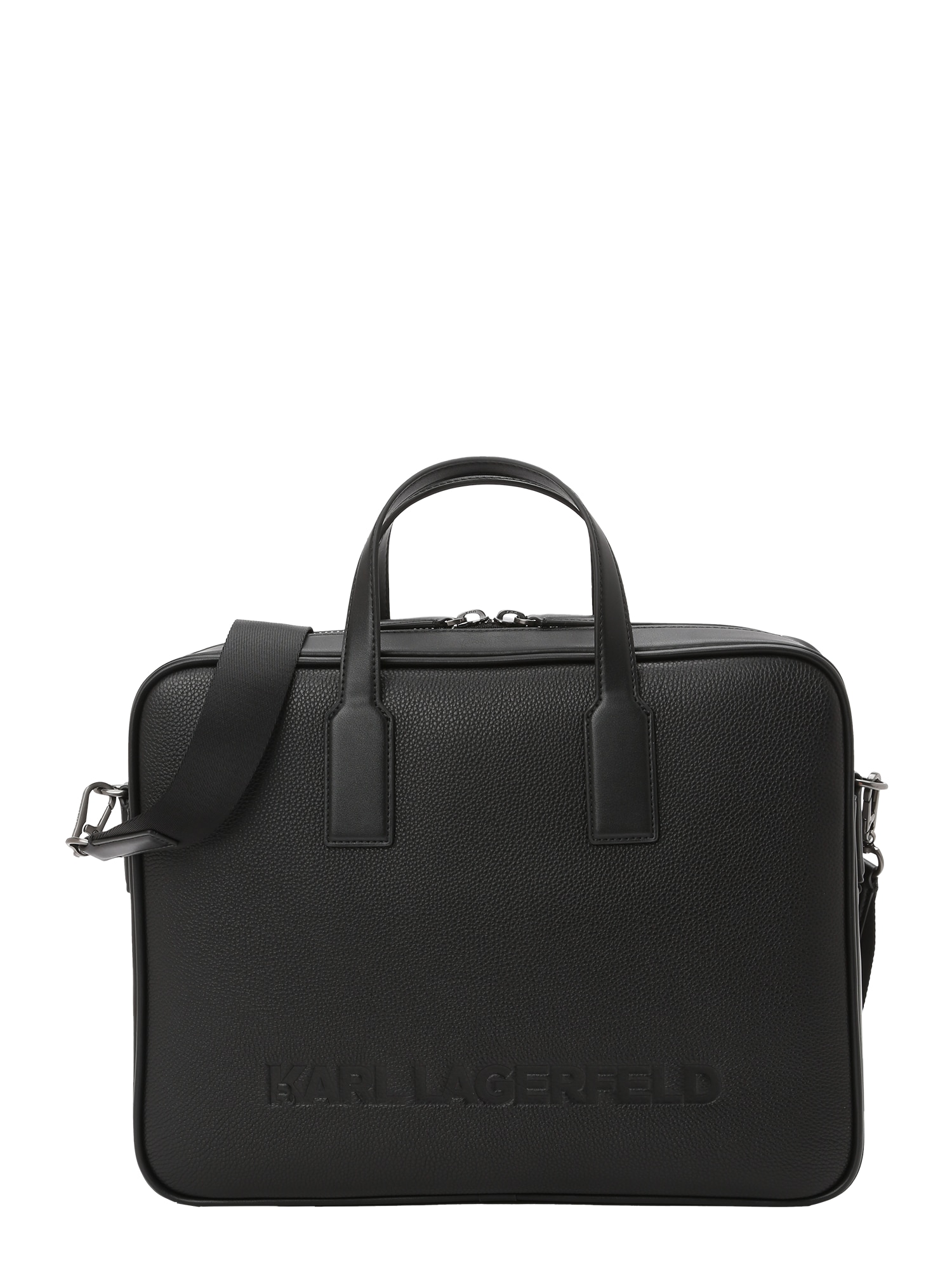 Karl Lagerfeld Geantă laptop 'Essential'  negru