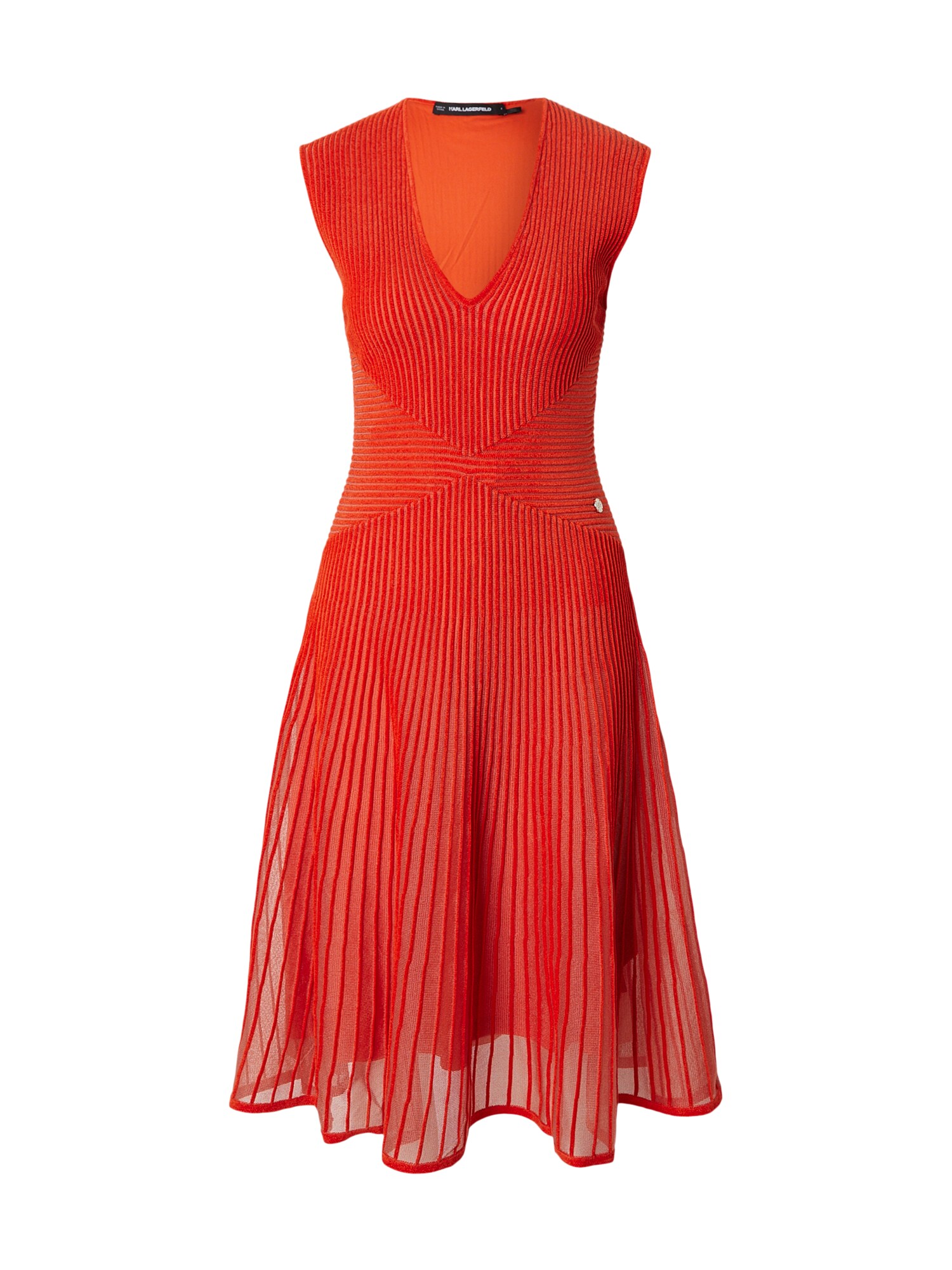 Karl Lagerfeld Rochie tricotat  portocaliu homar