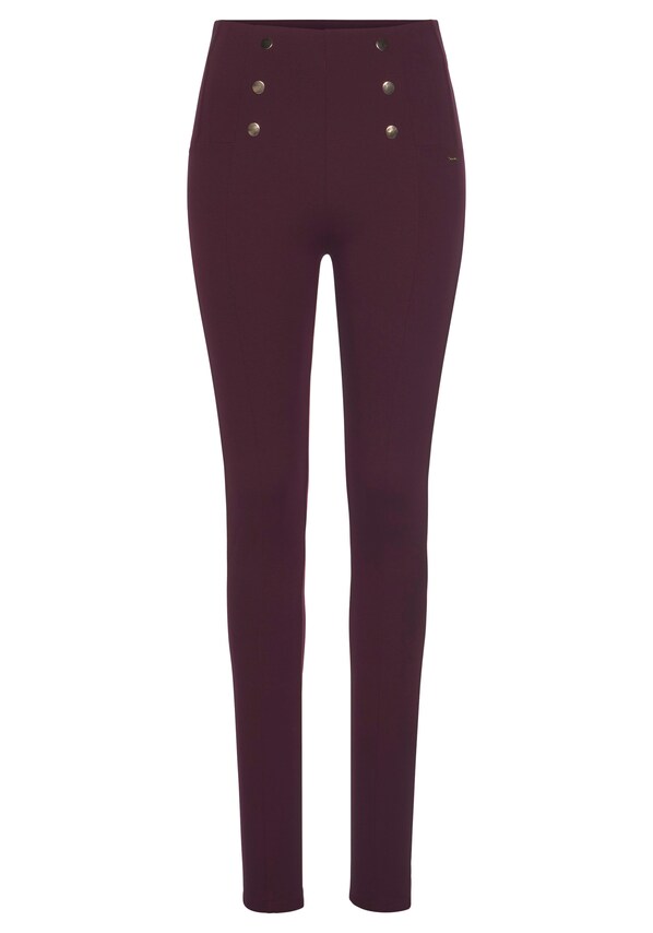 LASCANA, Leggings, piros, 5 kép a 7 közül