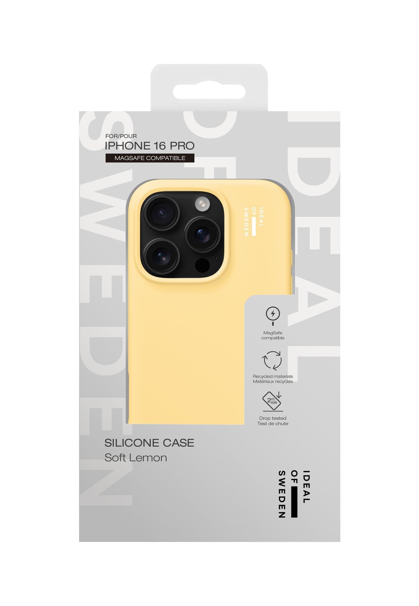 IDeal of Sweden Funda para smartphone 'MagSafe iPhone 16 Pro'  amarillo / blanco – imagen 3